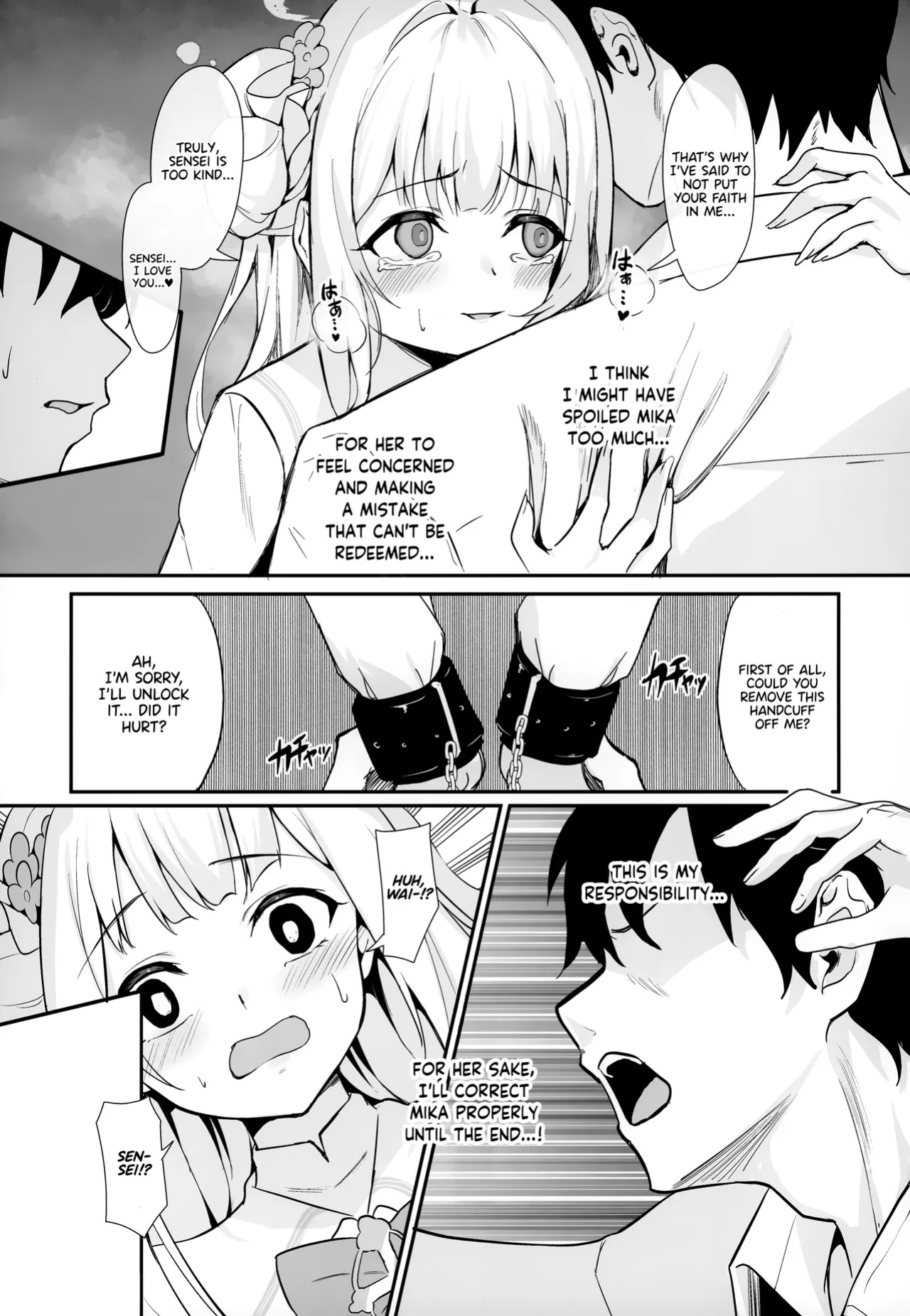 (C103) [Mentaipark (yamamoto)] Misono Kousoku | Misono Restraint (Blue Archive) [Pinandhita 論理型]