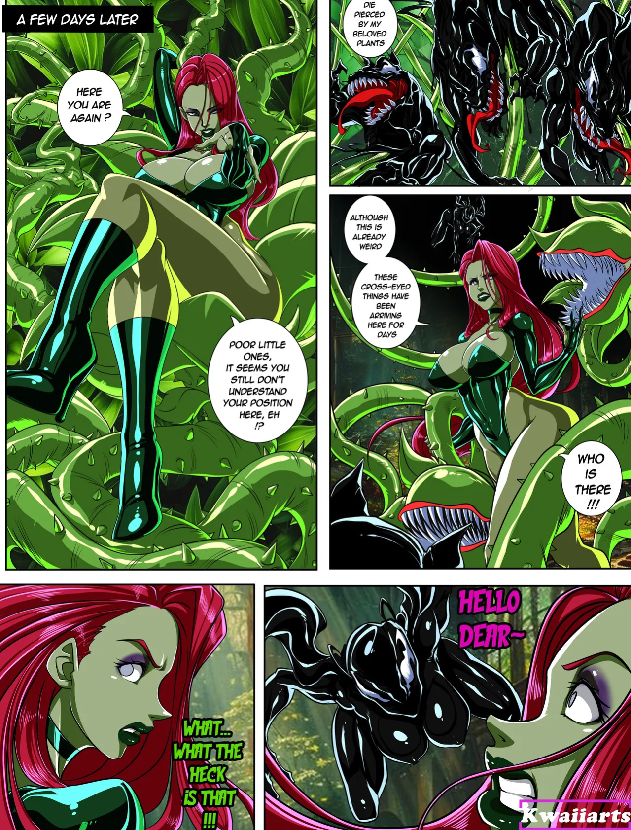 [Kwaiiarts] Venomized Bad Girls