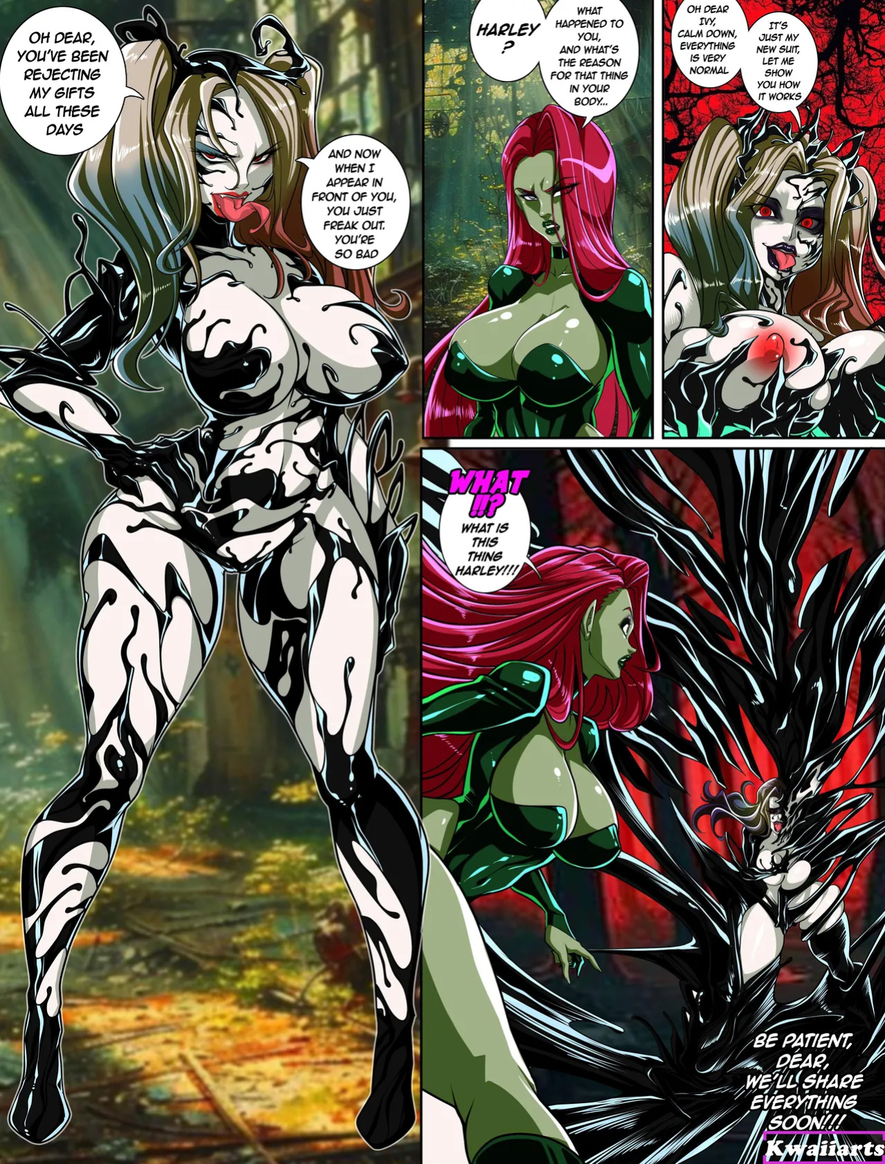 [Kwaiiarts] Venomized Bad Girls