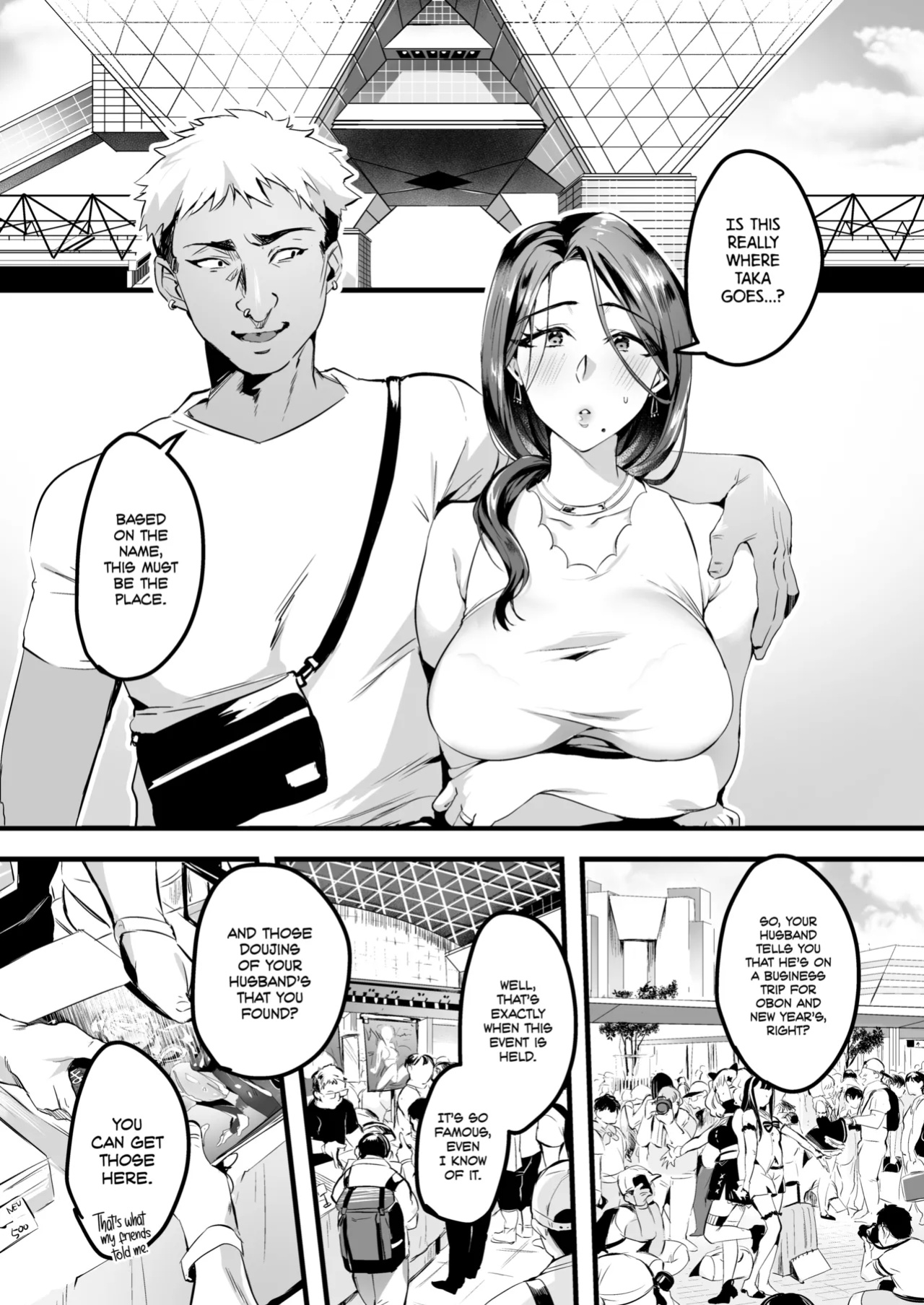 [Hatake no Oniku (Minamoto)] I Shouldn't Have Gone To The Doujinshi Convention Without Telling My Wife - Complete Edition [2d-market.com]