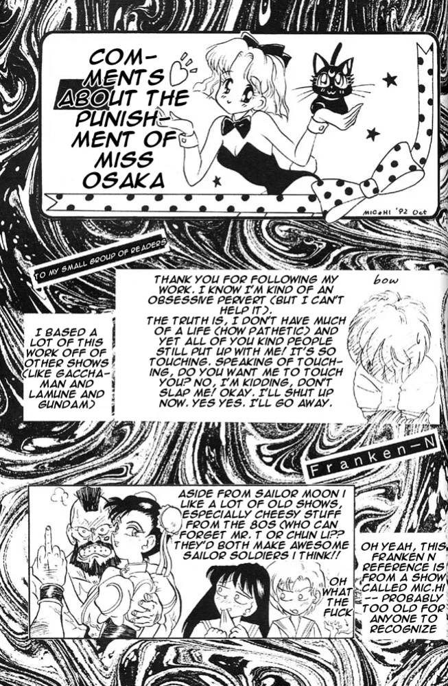 [Oshioki Club (Various)] Oshioki Kotekote Oosaka Da Mono (Bishoujo Senshi Sailor Moon) [Miss Dream]