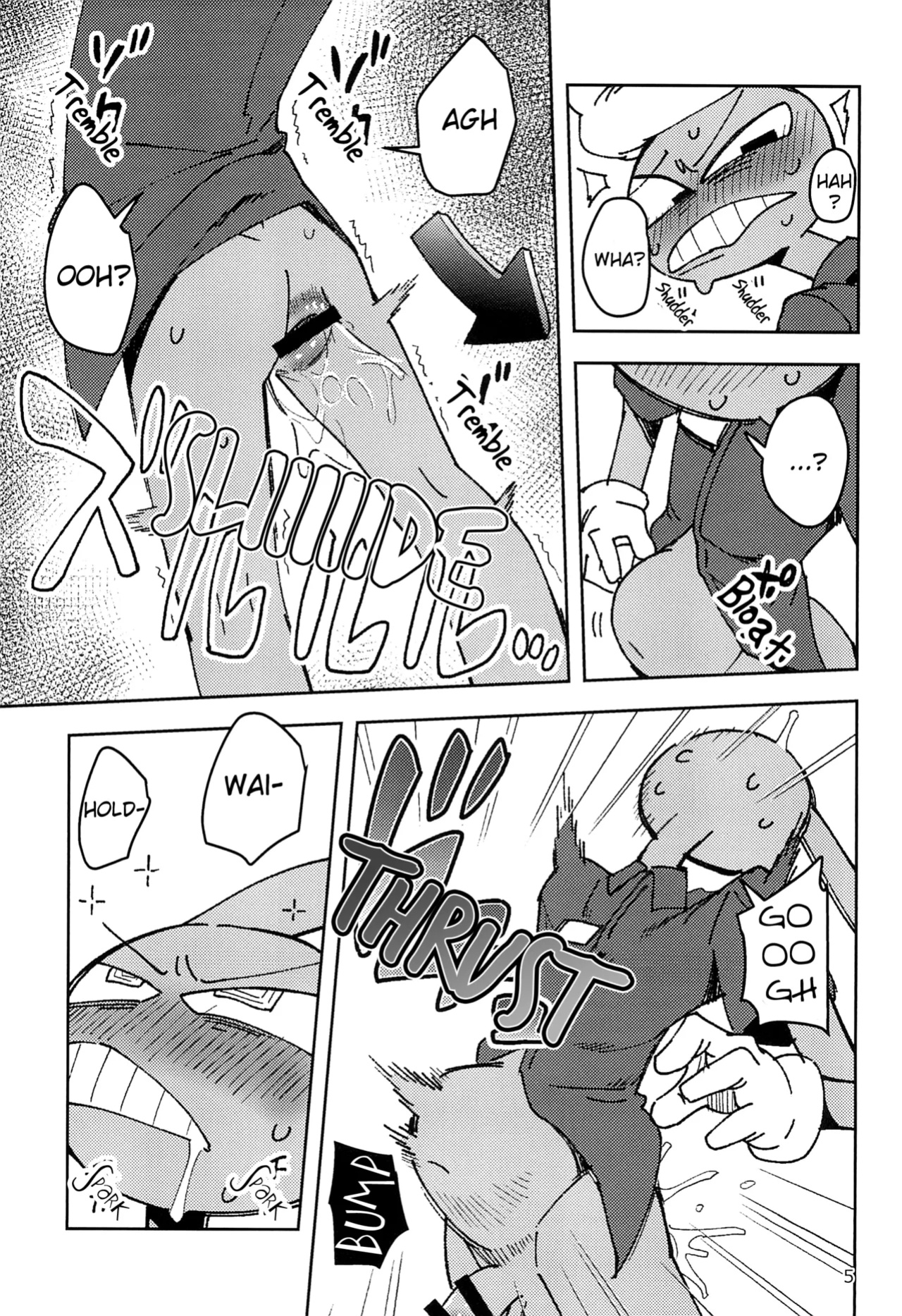 (Kemoket 15) [Harugoya (Harusuke)] Minimum Wage Wroker, Jax (The Amazing Digital Circus)