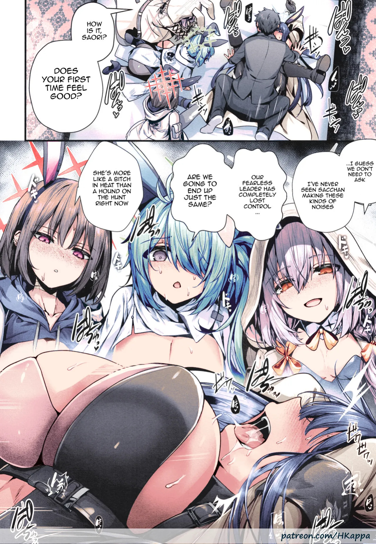 (C102) [Edamametei (Uko)] Bunny+ (Blue Archive) [Colorized] [HKappa]