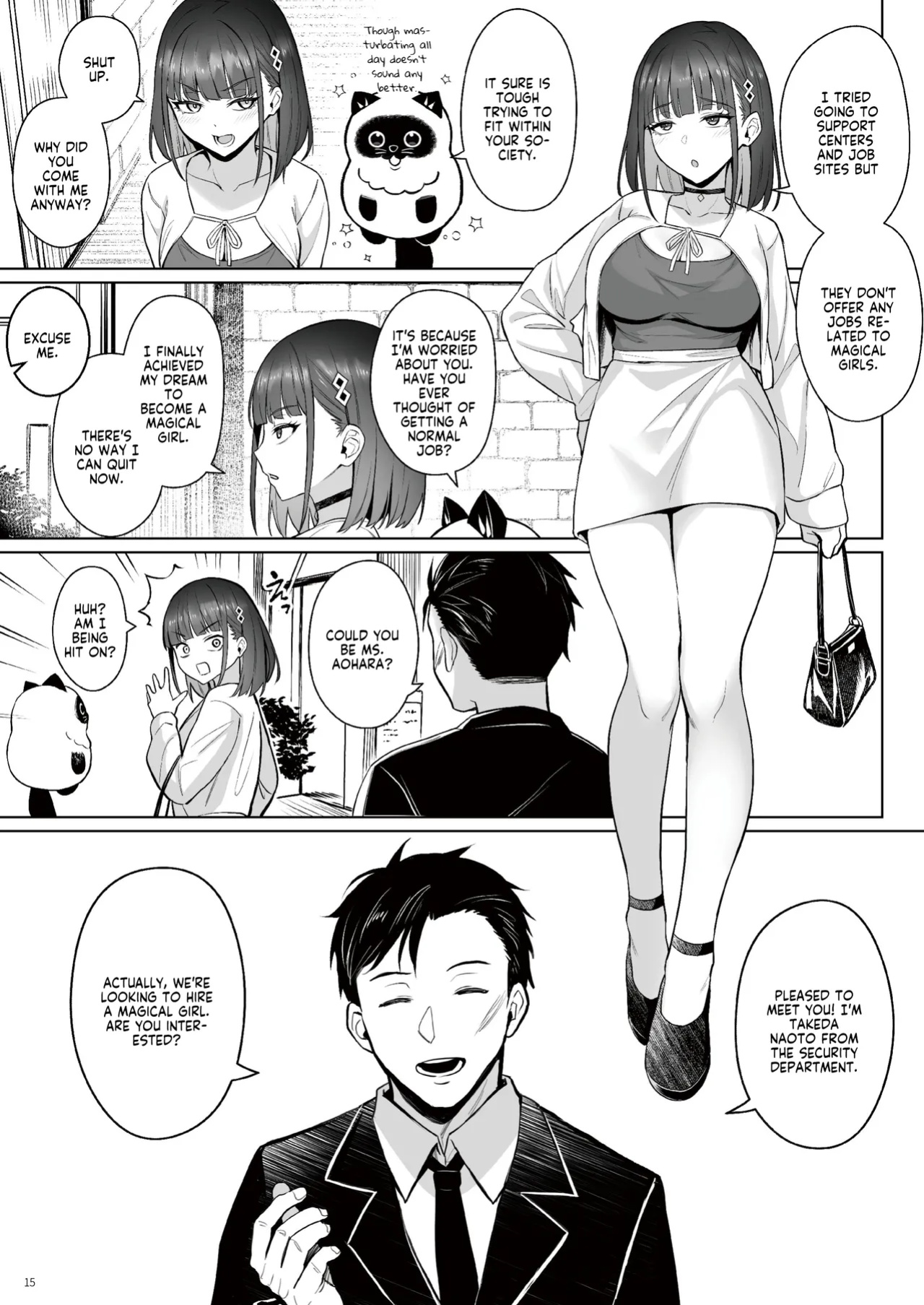 [COMEX (Zhen Lu)] Moto Mahou Shoujo no Shigoto Hanashi Ao Zenjitsutan | Former Magical Girl Blue's Work: The Prequel [flowerswamp]