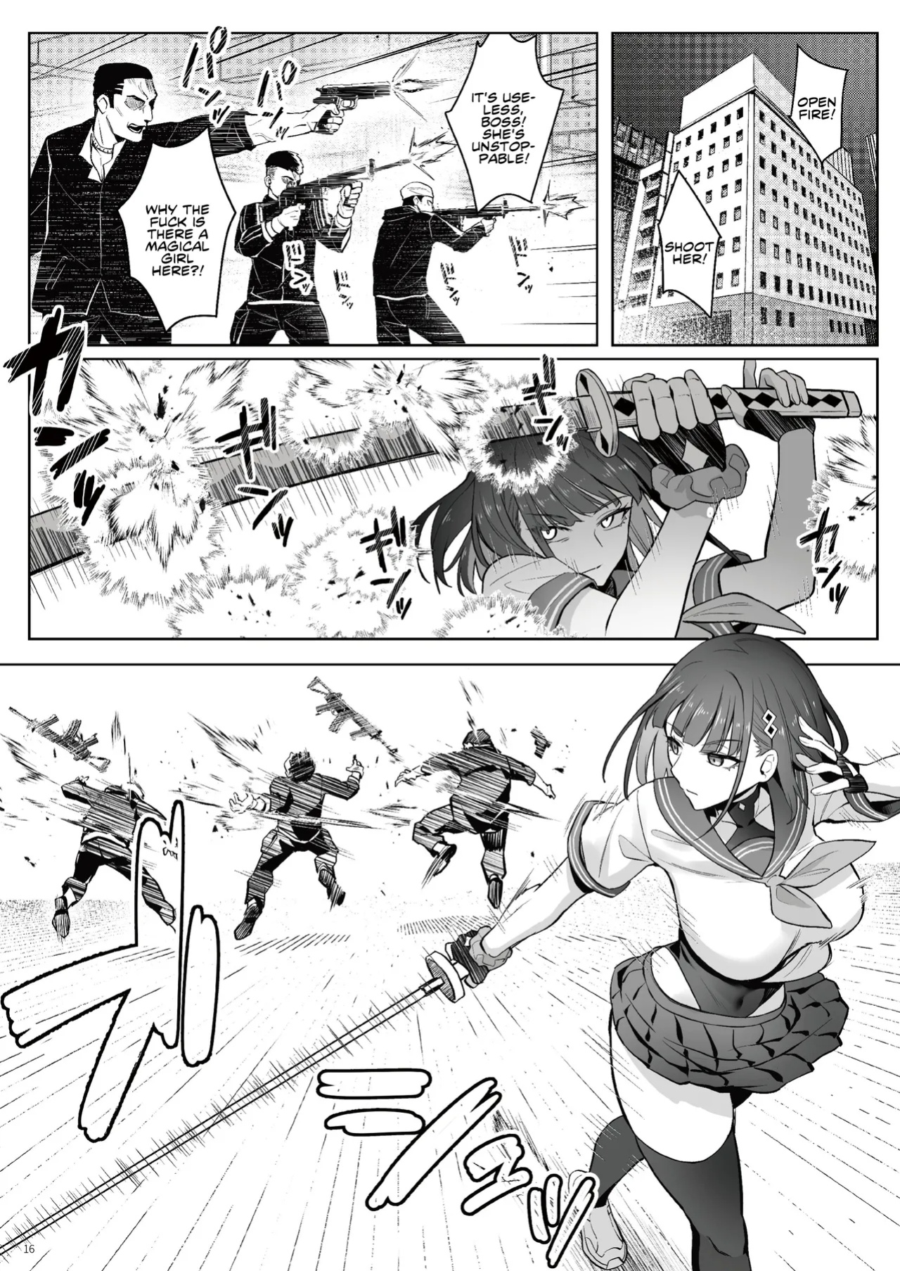 [COMEX (Zhen Lu)] Moto Mahou Shoujo no Shigoto Hanashi Ao Zenjitsutan | Former Magical Girl Blue's Work: The Prequel [flowerswamp]