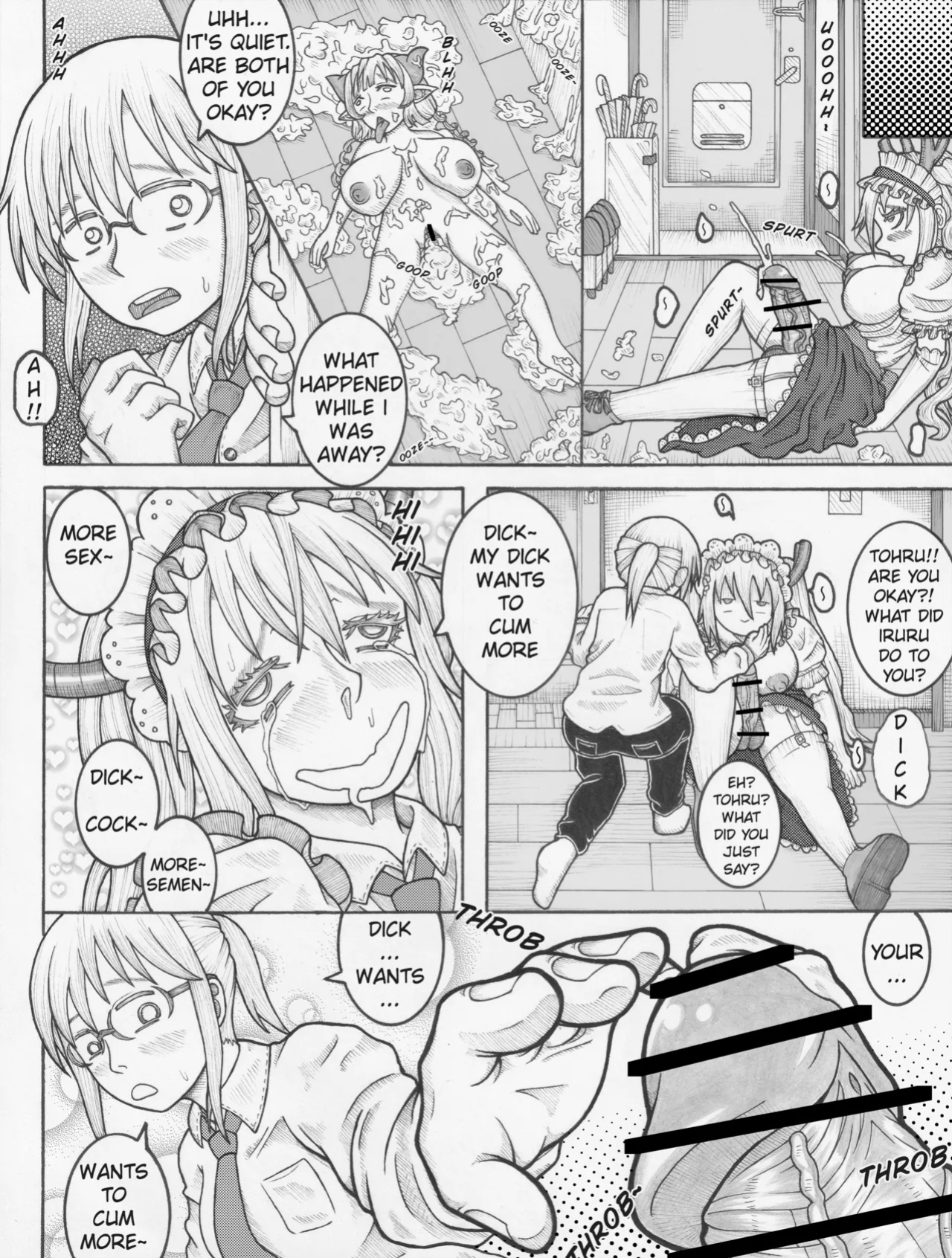 [Tenshi Okihana] Miss Kobayashi's Futanari Dragon Maid (Miss Kobayashi's Dragon Maid)