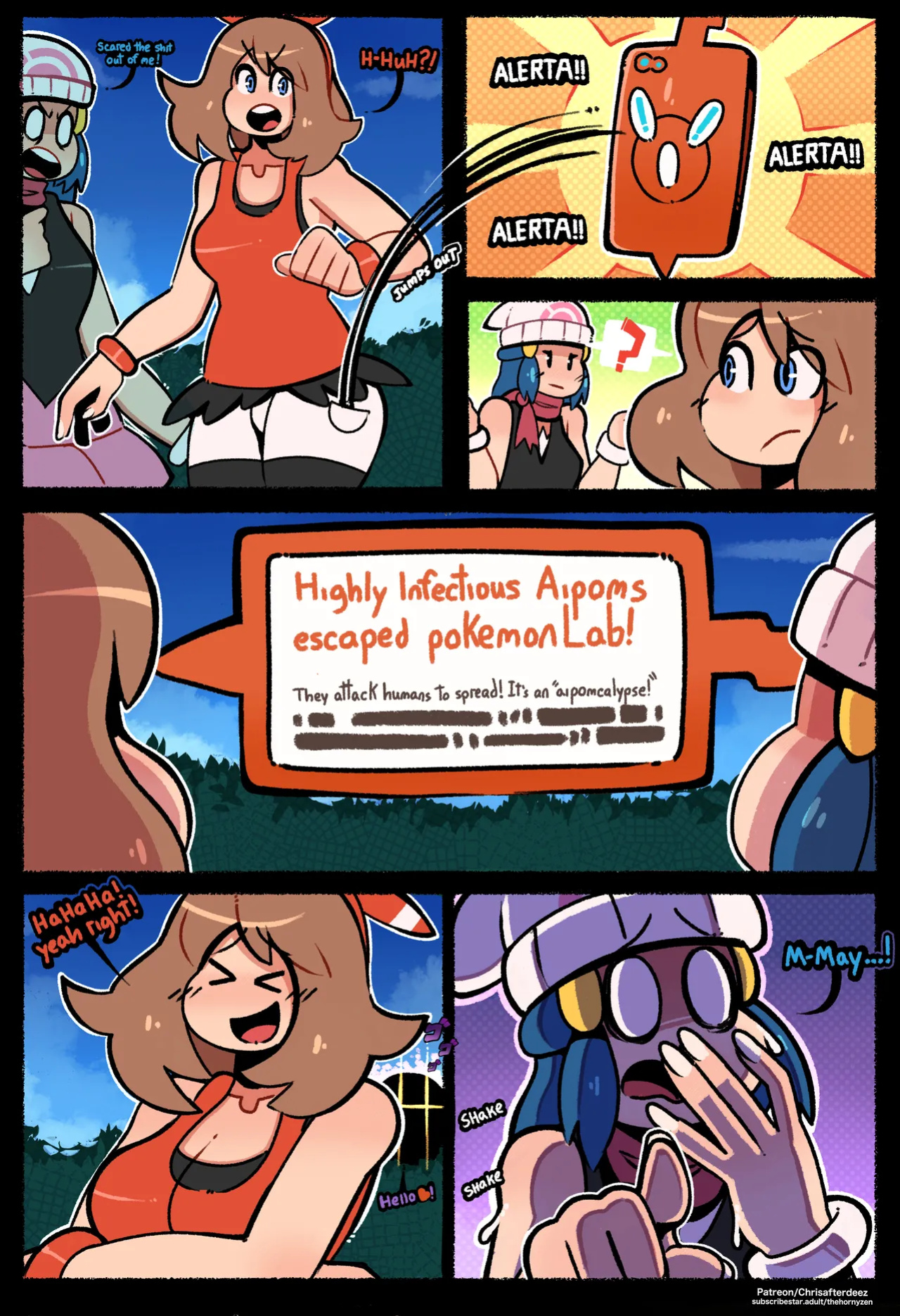 [Thehornyzen] Aipom-calypse!