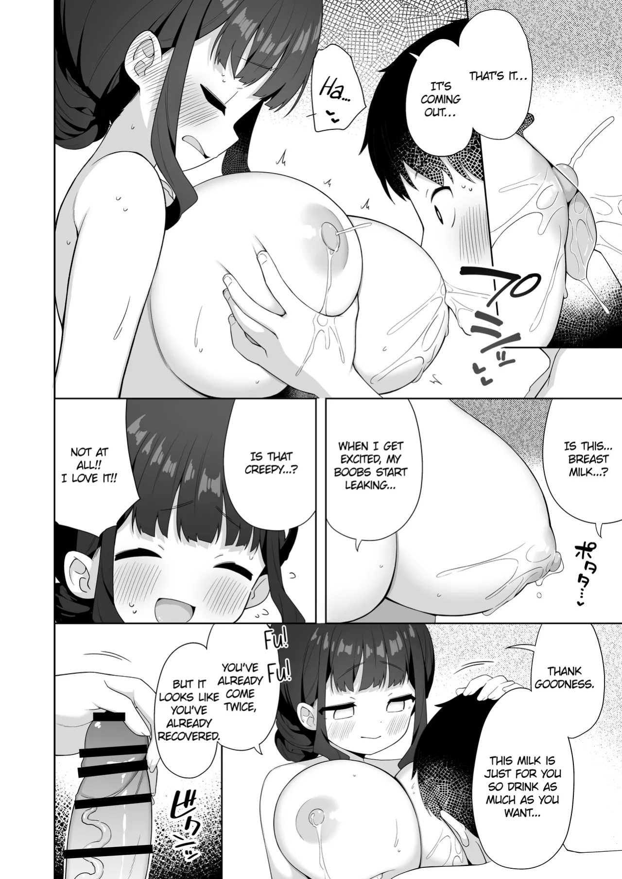 [Kaku Renbo (Gyuuhimochi)] My Senpai With Big Tits Is Very Sweet! [KillerStand]
