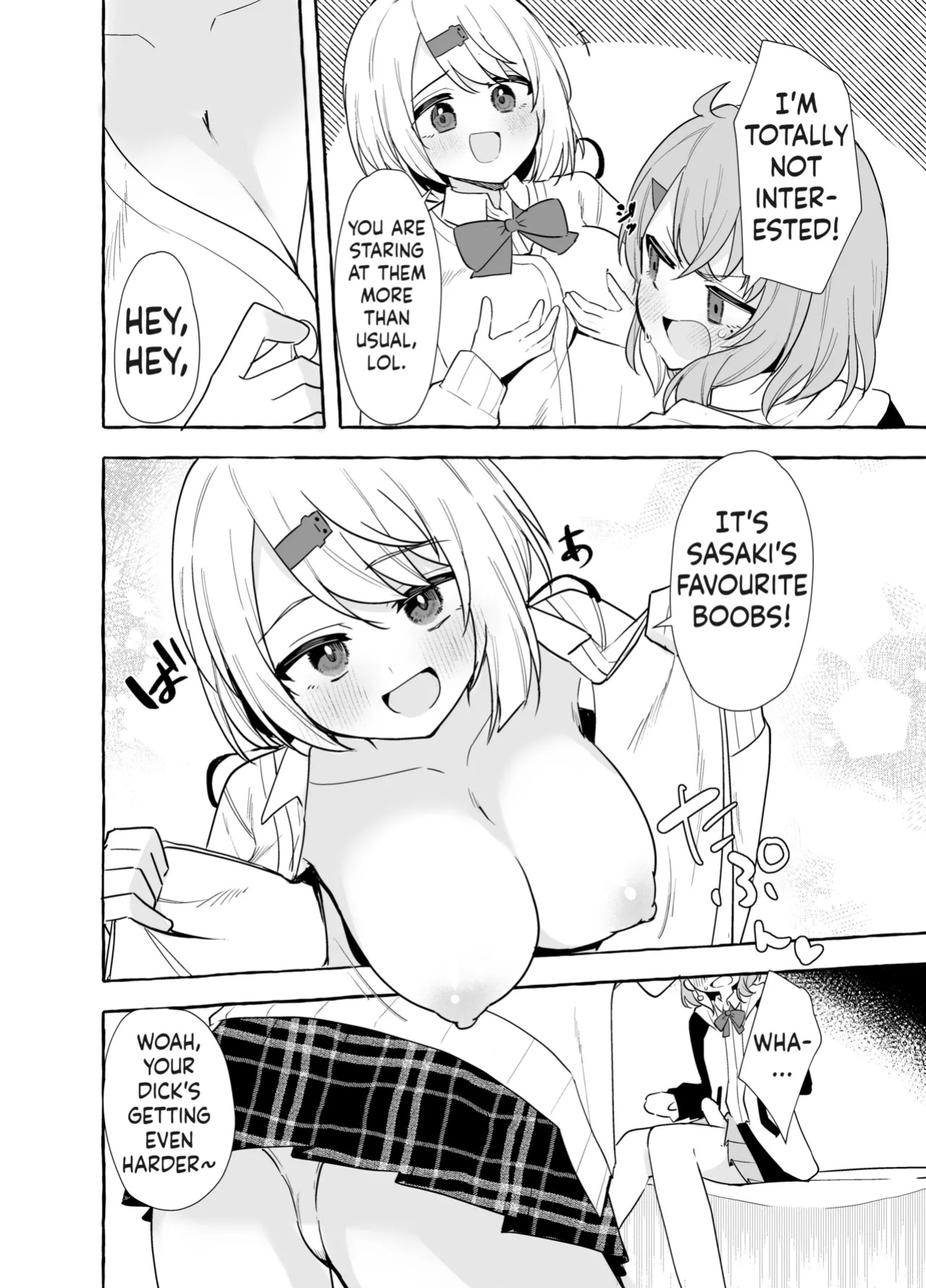 Futanari Sasaki and Shiina[ushirotranslations]