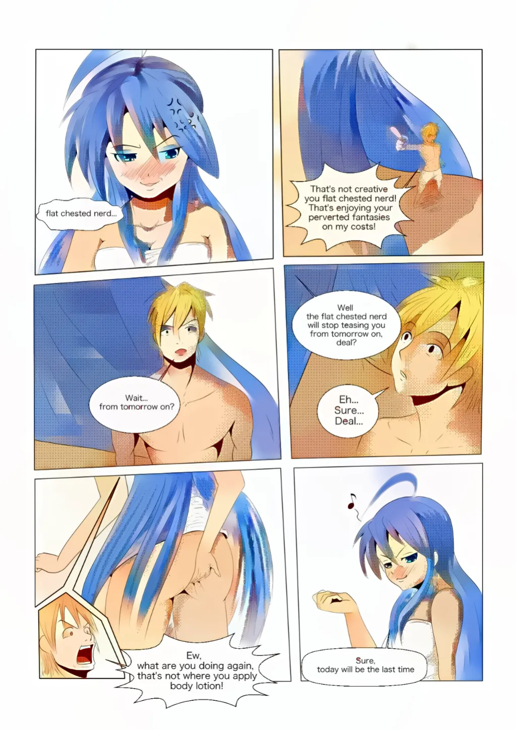 Konata AV Manga 2 (Lucky Star) Colorized