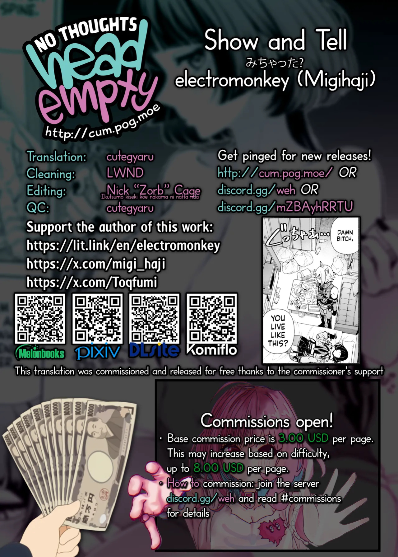 [electromonkey (Migihaji)] Michatta? ー Show and Tell (Zenless Zone Zero) [head empty]