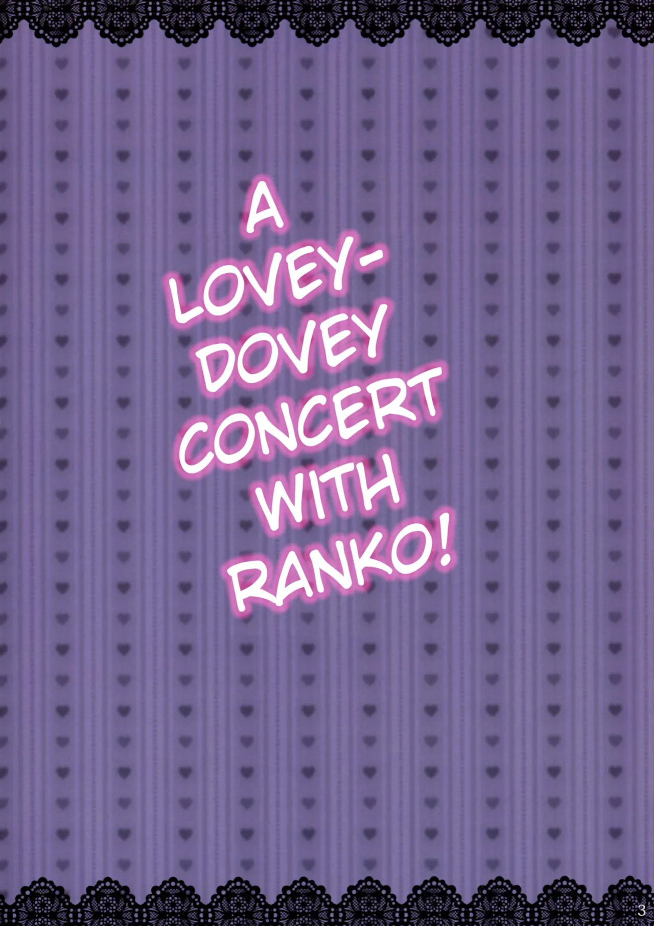 (C89) [Minamihamaya (Minamihama Yoriko)] Ranko to Love Love Live! | A Lovey-Dovey Concert with Ranko! (THE IDOLM@STER CINDERELLA GIRLS)
