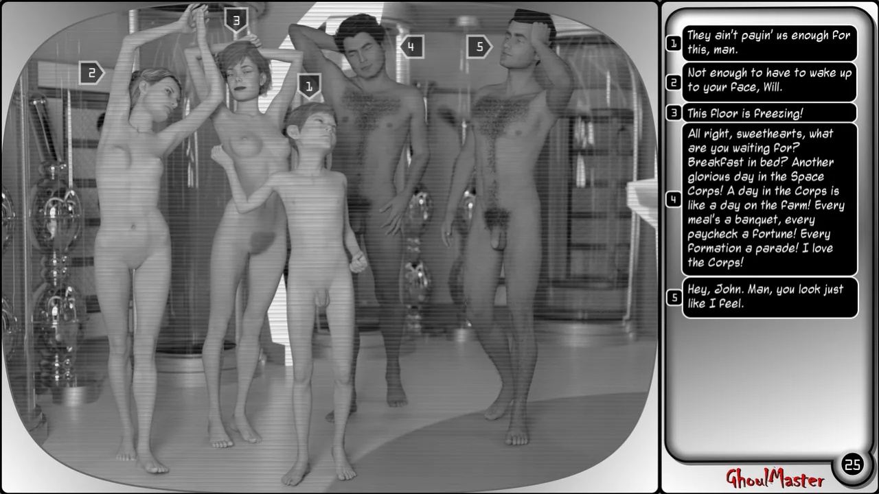 [GhoulMaster] Lust in Space (1-4 complete)