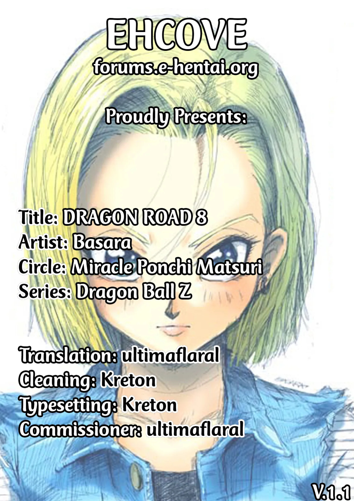 [Miracle Ponchi Matsuri (Basara)] DRAGON ROAD 8 (Dragon Ball Z) [EHCOVE]