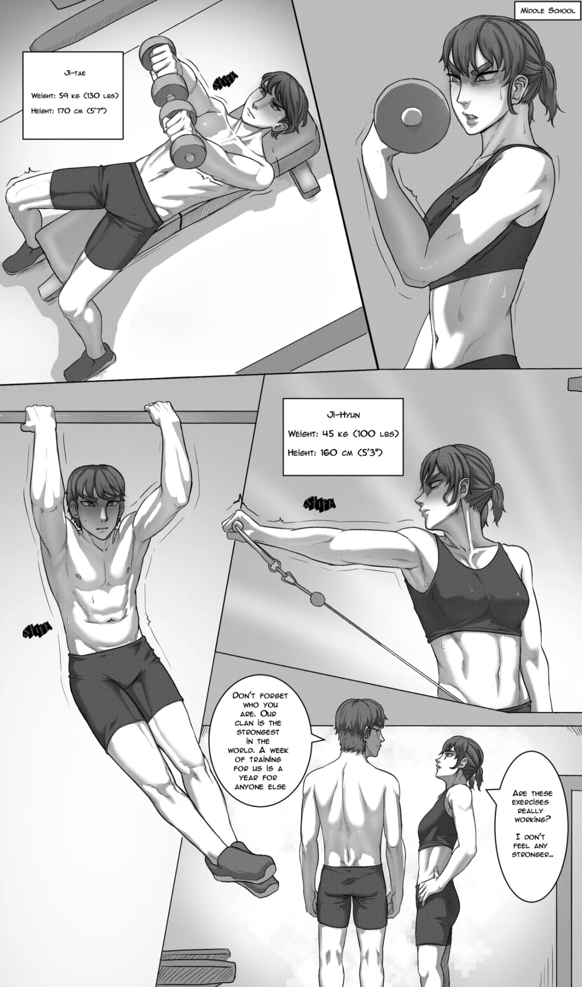 [Hachijuu] Fighter Class Siblings