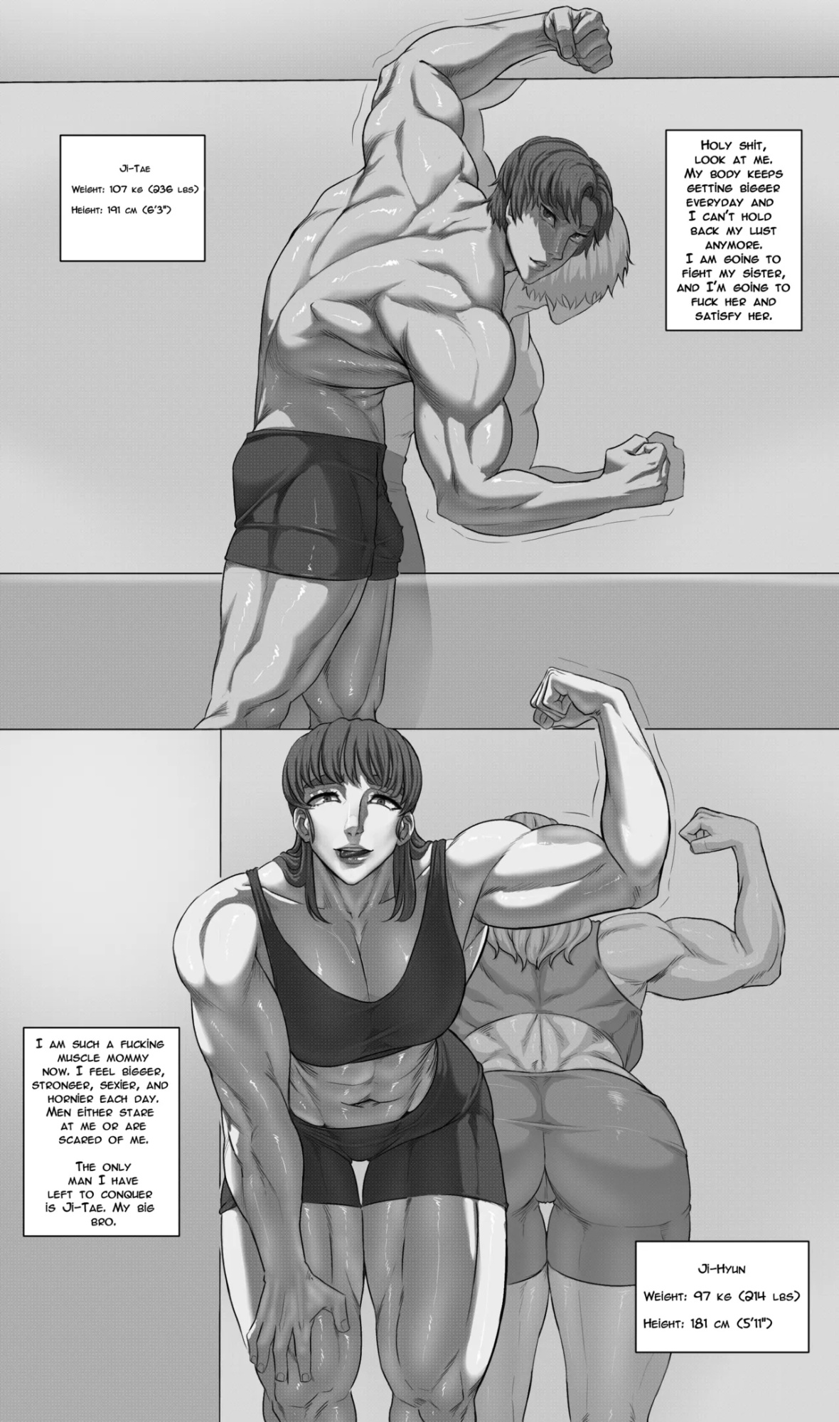 [Hachijuu] Fighter Class Siblings
