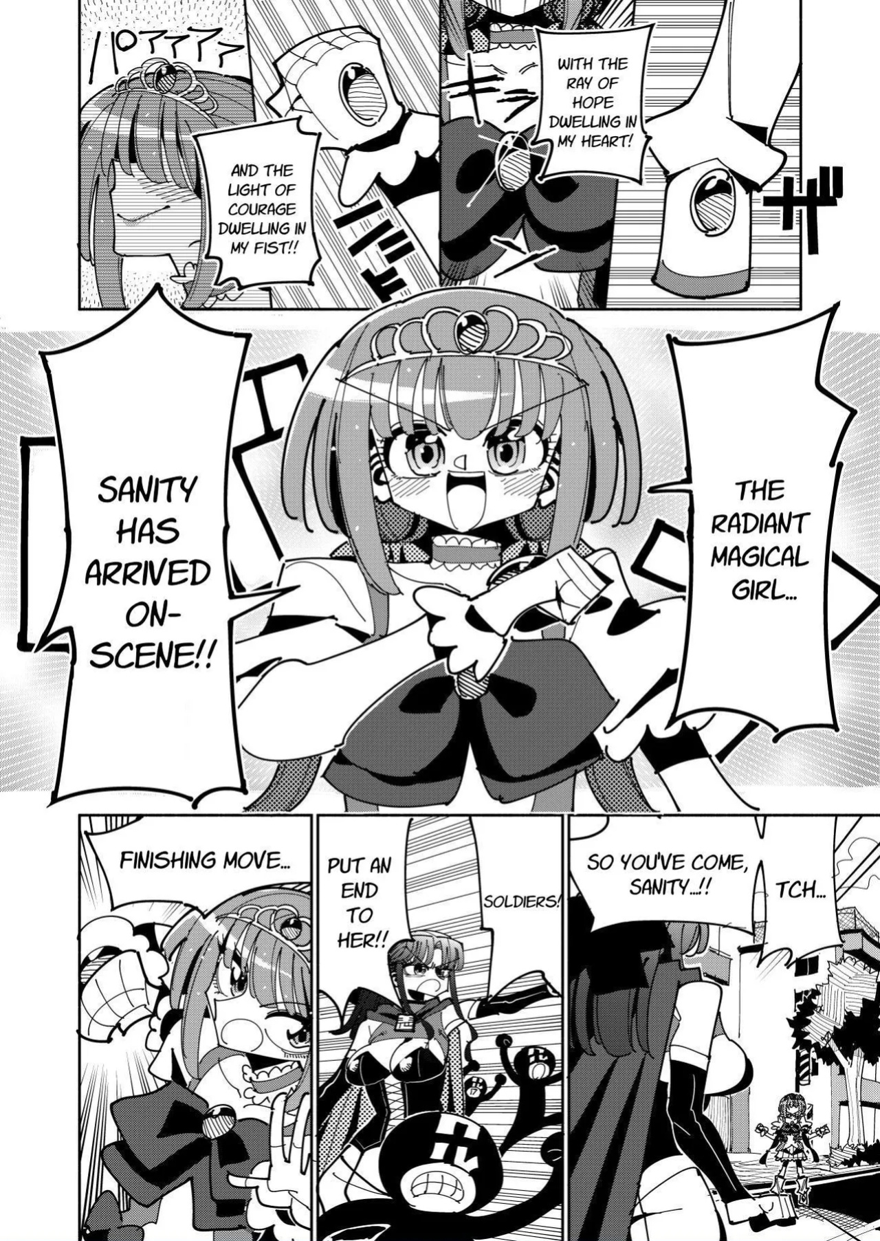 [7 Colored LED (Nekonso)] Futanari Mahou Shoujo VS Aku no Onna Kanbu no Yuuwaku | Futanari Magical Girl vs Seduction of an Evil Female Executive [Selcouth]