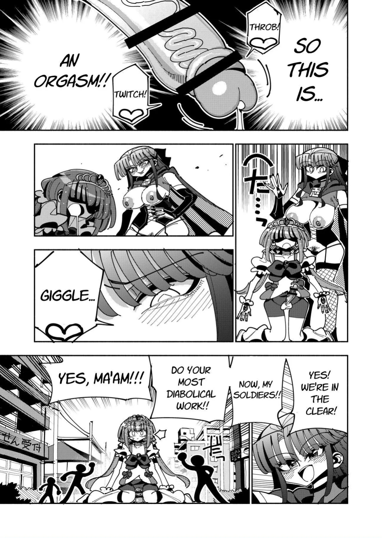 [7 Colored LED (Nekonso)] Futanari Mahou Shoujo VS Aku no Onna Kanbu no Yuuwaku | Futanari Magical Girl vs Seduction of an Evil Female Executive [Selcouth]