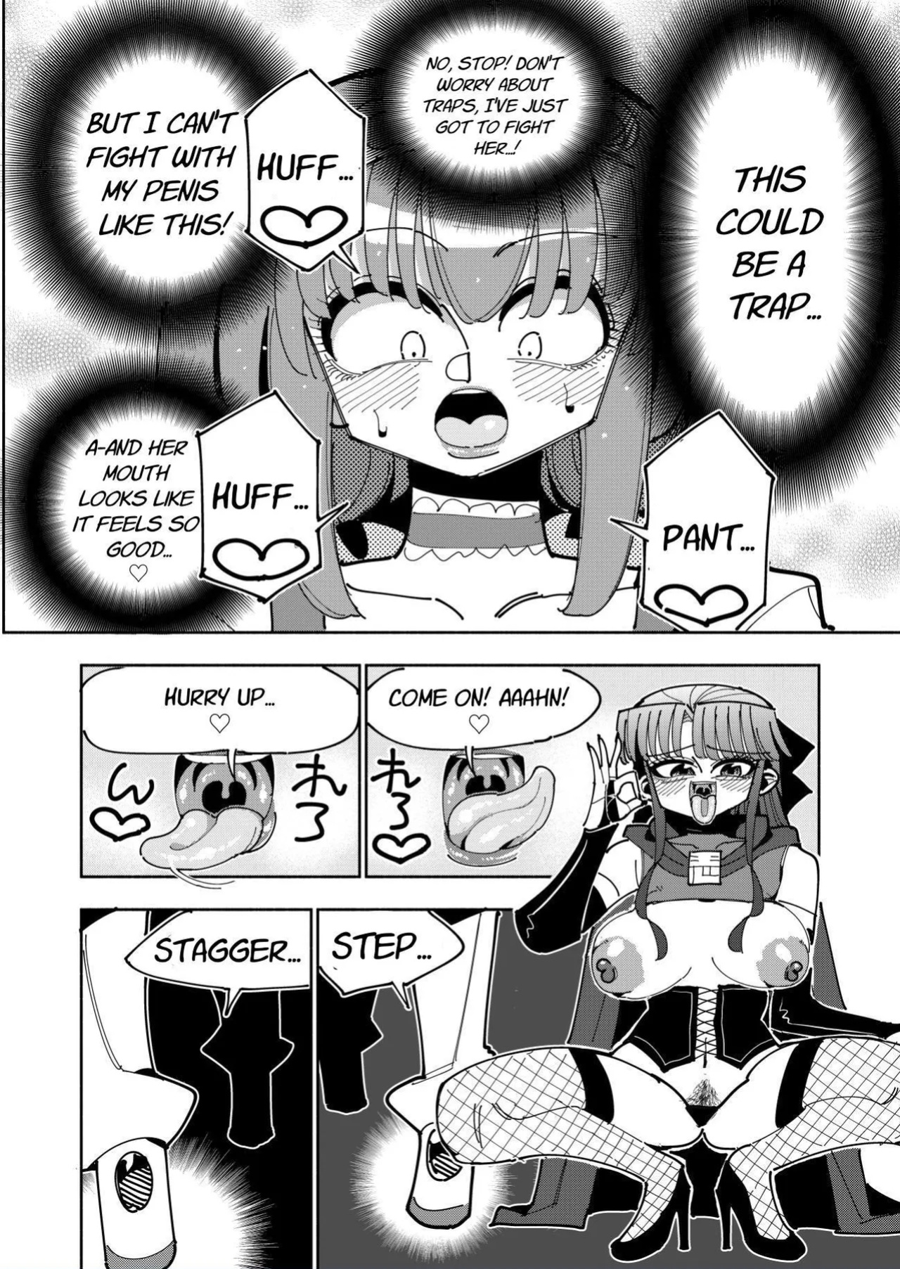 [7 Colored LED (Nekonso)] Futanari Mahou Shoujo VS Aku no Onna Kanbu no Yuuwaku | Futanari Magical Girl vs Seduction of an Evil Female Executive [Selcouth]