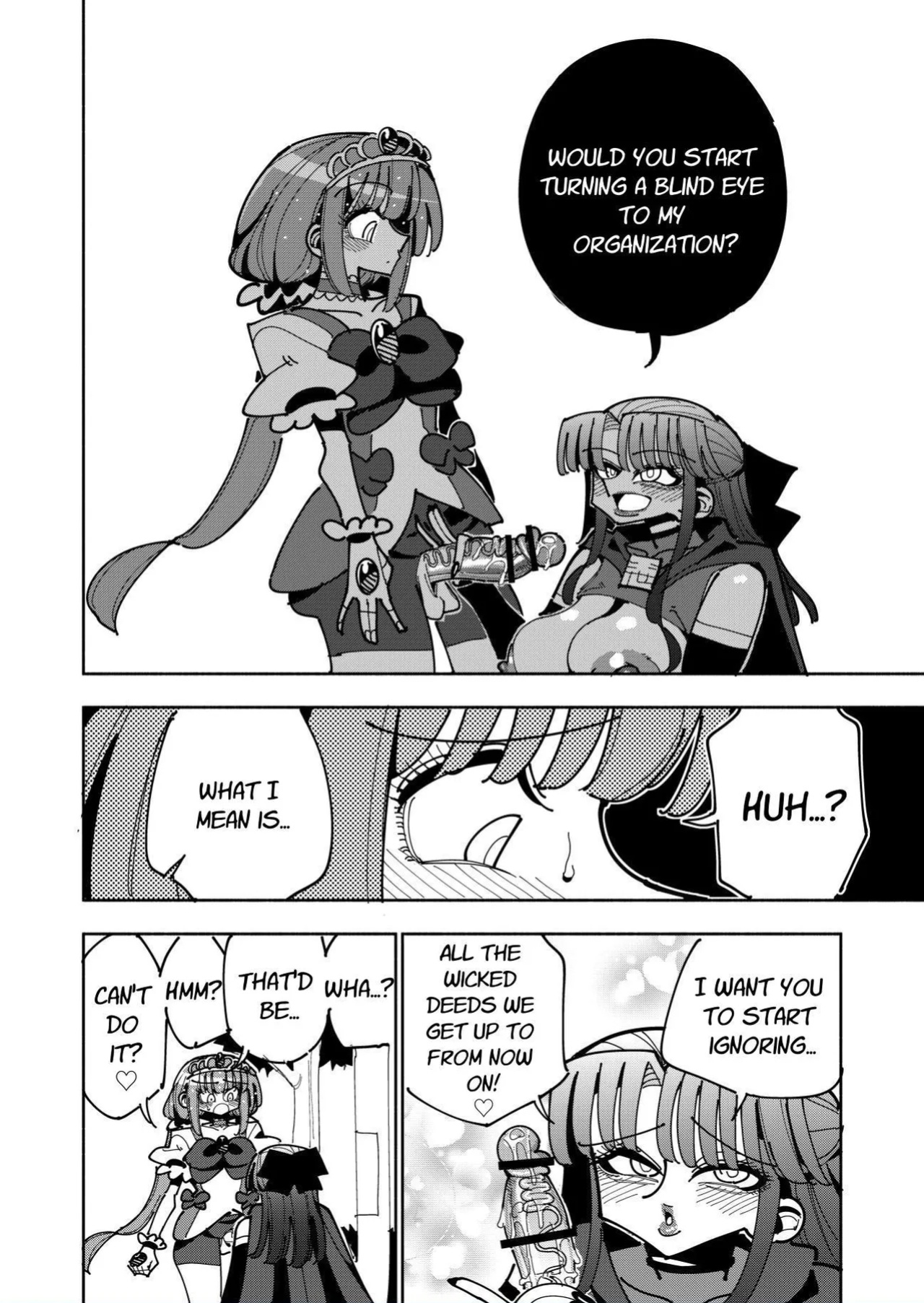 [7 Colored LED (Nekonso)] Futanari Mahou Shoujo VS Aku no Onna Kanbu no Yuuwaku | Futanari Magical Girl vs Seduction of an Evil Female Executive [Selcouth]