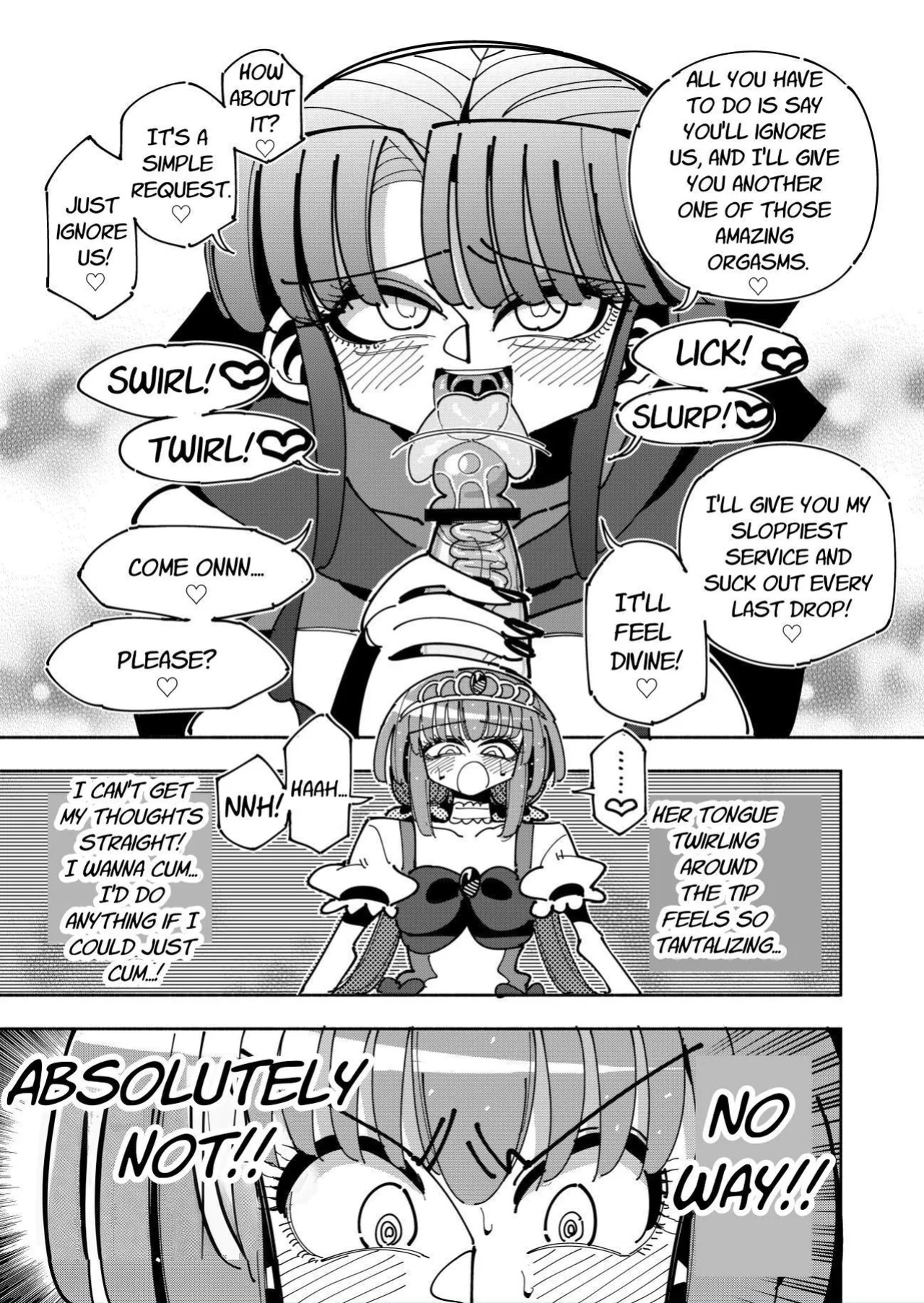 [7 Colored LED (Nekonso)] Futanari Mahou Shoujo VS Aku no Onna Kanbu no Yuuwaku | Futanari Magical Girl vs Seduction of an Evil Female Executive [Selcouth]