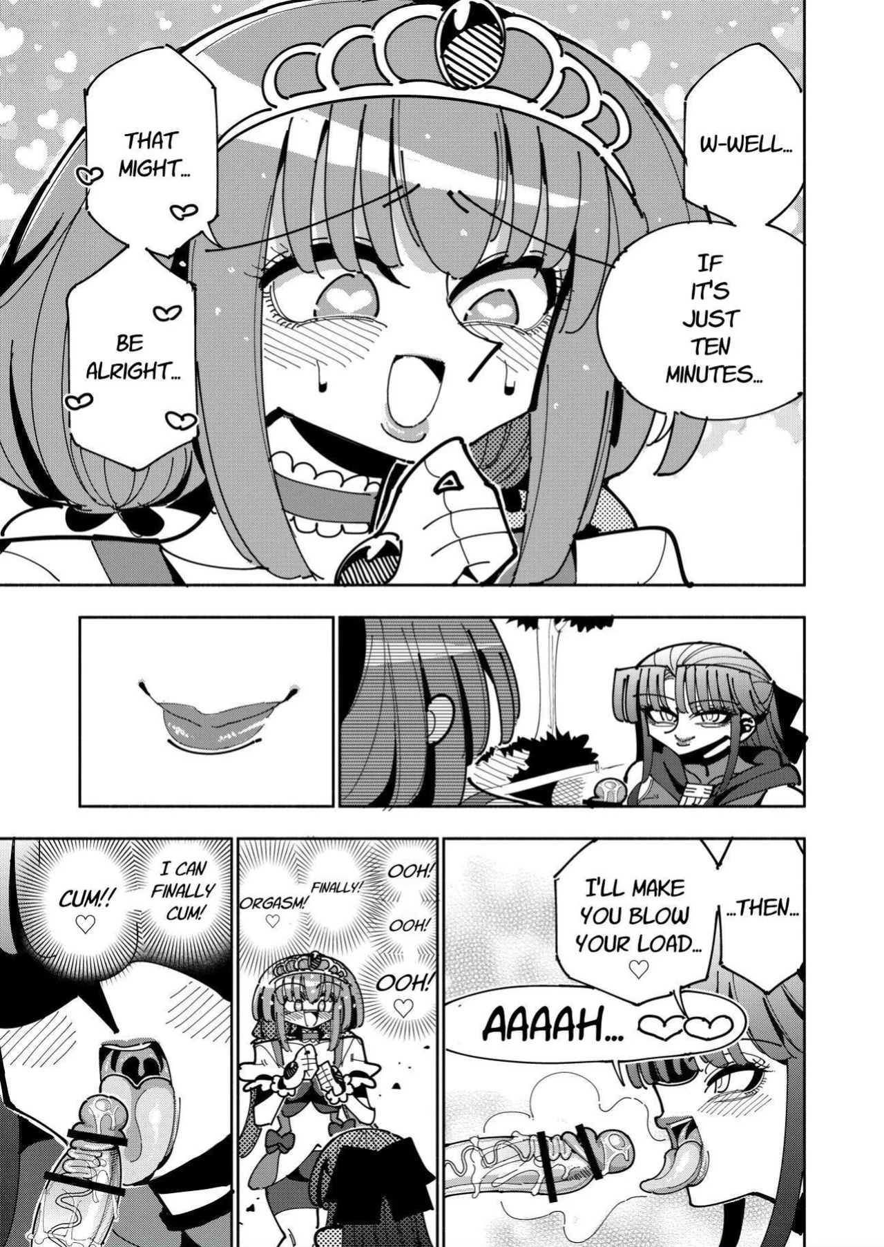 [7 Colored LED (Nekonso)] Futanari Mahou Shoujo VS Aku no Onna Kanbu no Yuuwaku | Futanari Magical Girl vs Seduction of an Evil Female Executive [Selcouth]