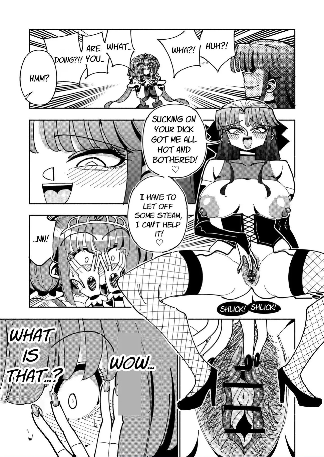 [7 Colored LED (Nekonso)] Futanari Mahou Shoujo VS Aku no Onna Kanbu no Yuuwaku | Futanari Magical Girl vs Seduction of an Evil Female Executive [Selcouth]