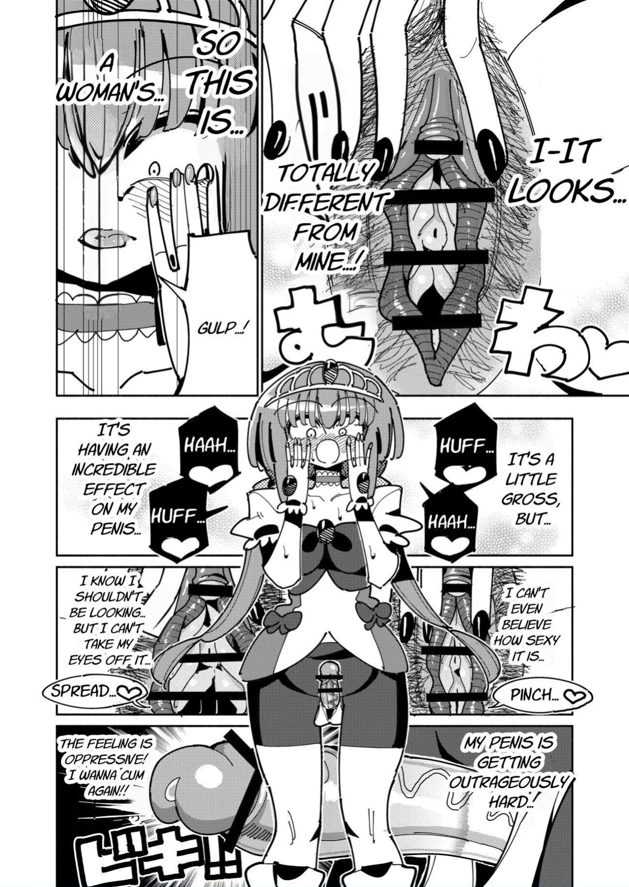 [7 Colored LED (Nekonso)] Futanari Mahou Shoujo VS Aku no Onna Kanbu no Yuuwaku | Futanari Magical Girl vs Seduction of an Evil Female Executive [Selcouth]