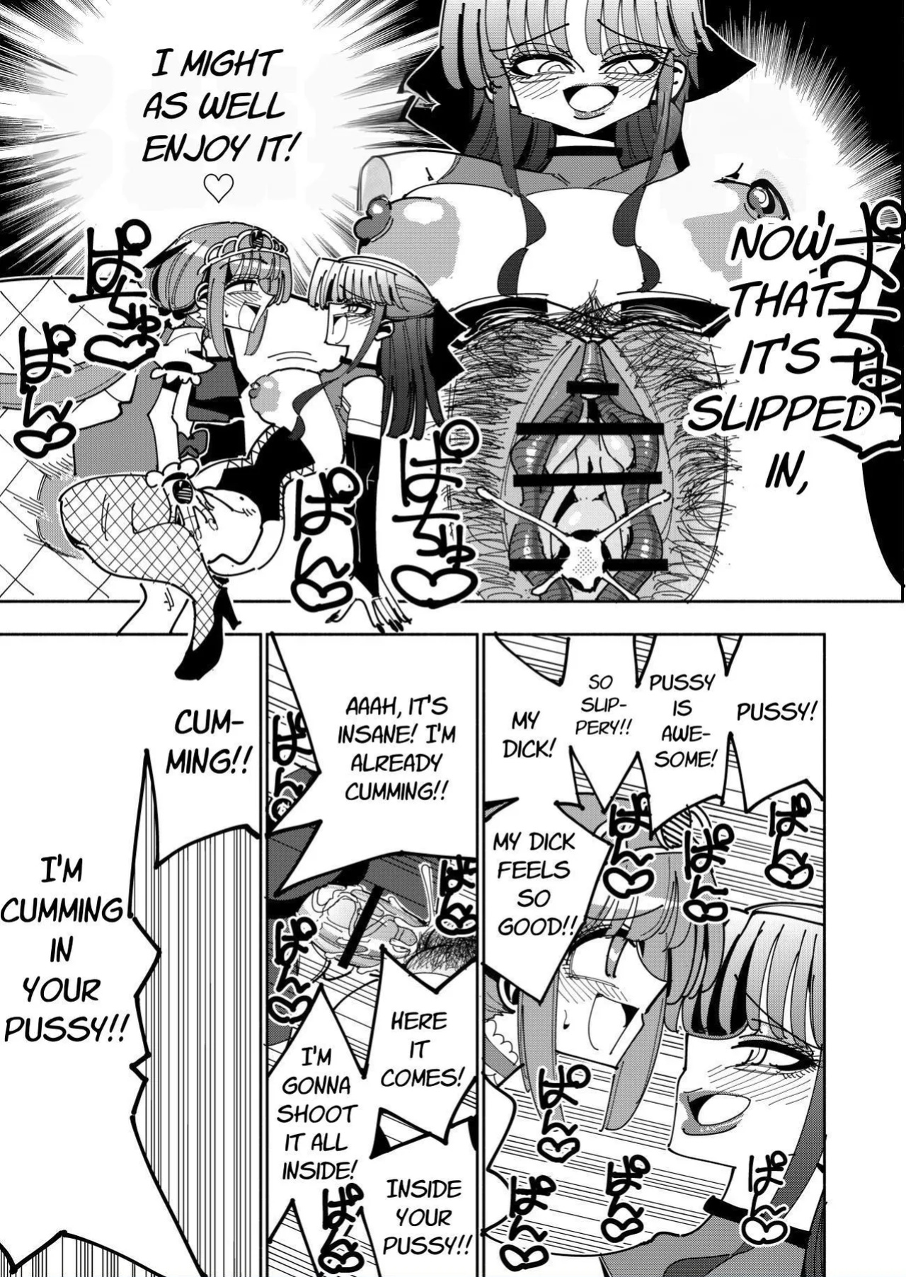 [7 Colored LED (Nekonso)] Futanari Mahou Shoujo VS Aku no Onna Kanbu no Yuuwaku | Futanari Magical Girl vs Seduction of an Evil Female Executive [Selcouth]