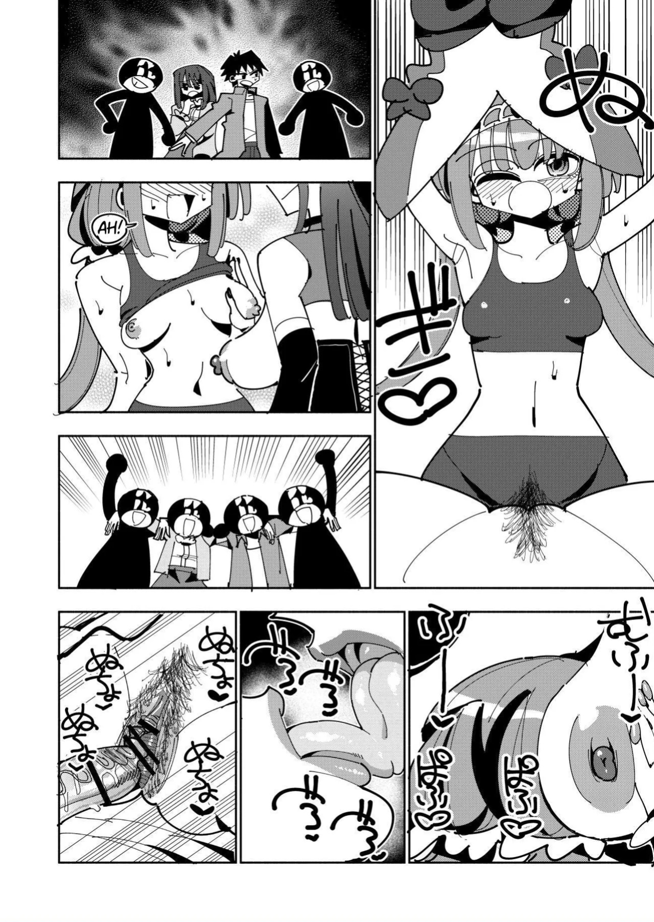 [7 Colored LED (Nekonso)] Futanari Mahou Shoujo VS Aku no Onna Kanbu no Yuuwaku | Futanari Magical Girl vs Seduction of an Evil Female Executive [Selcouth]