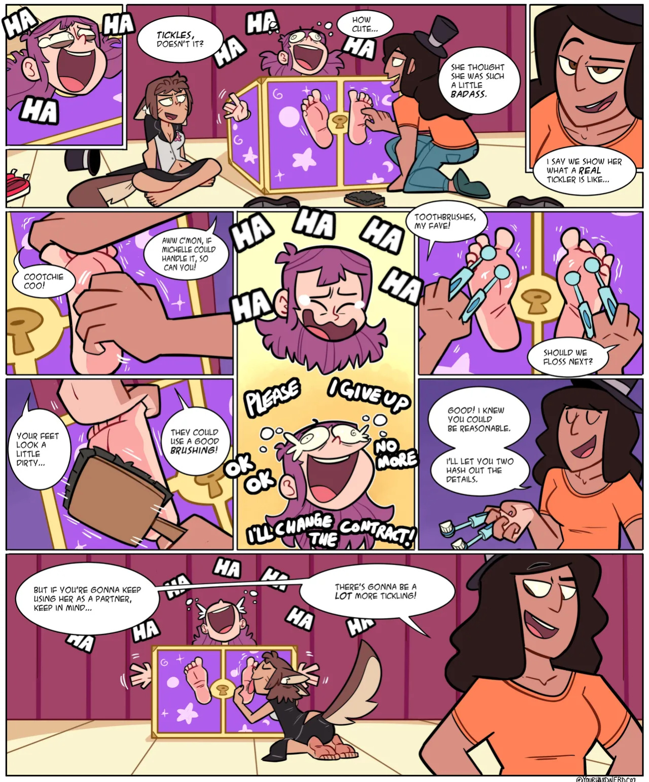 [YourHardNerdCollector] Michelle's Magic Tickle