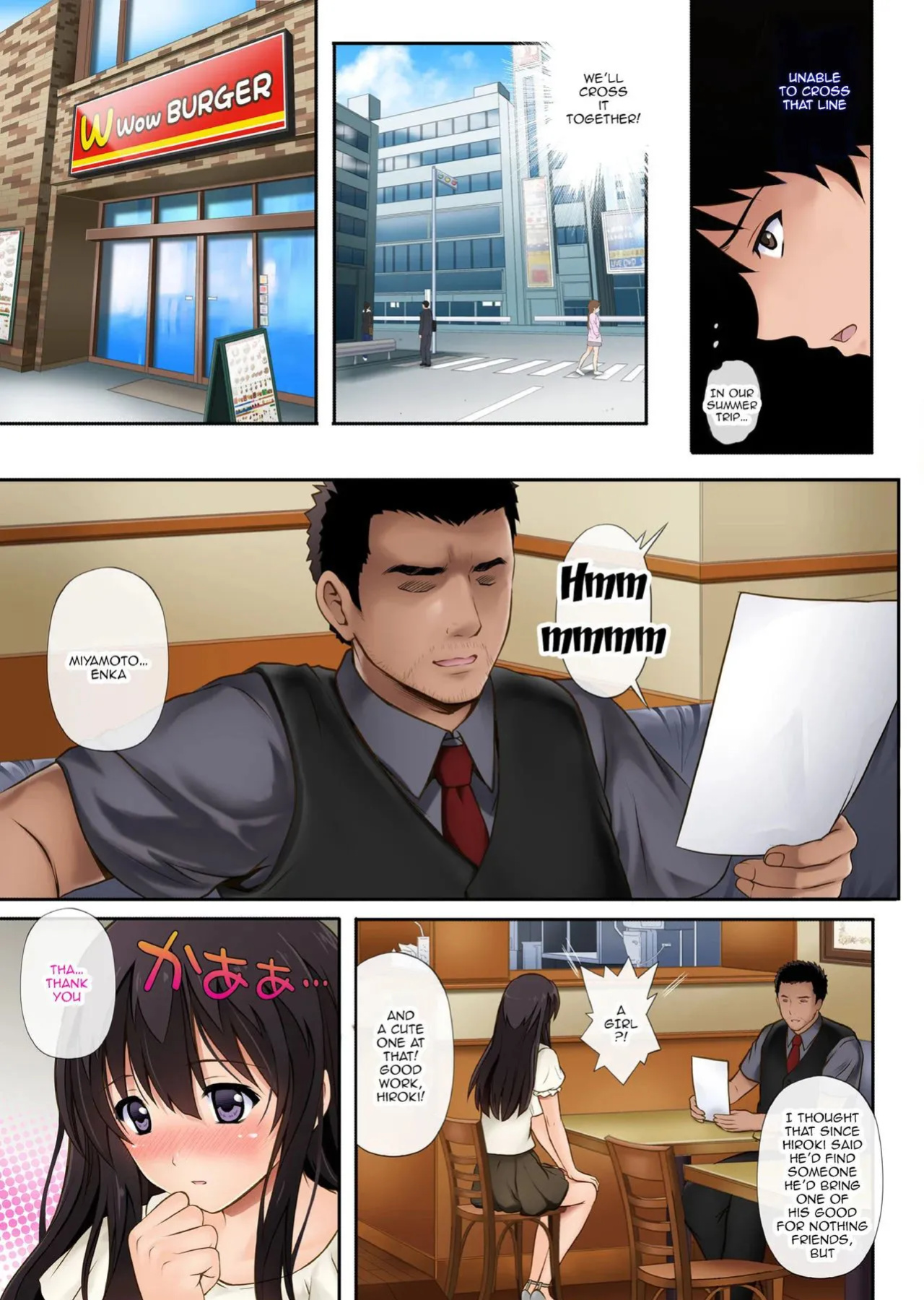 [Cyclone (Izumi, Reizei)] Kare to Watashi to Tenchou no Shinya Kinmu 1