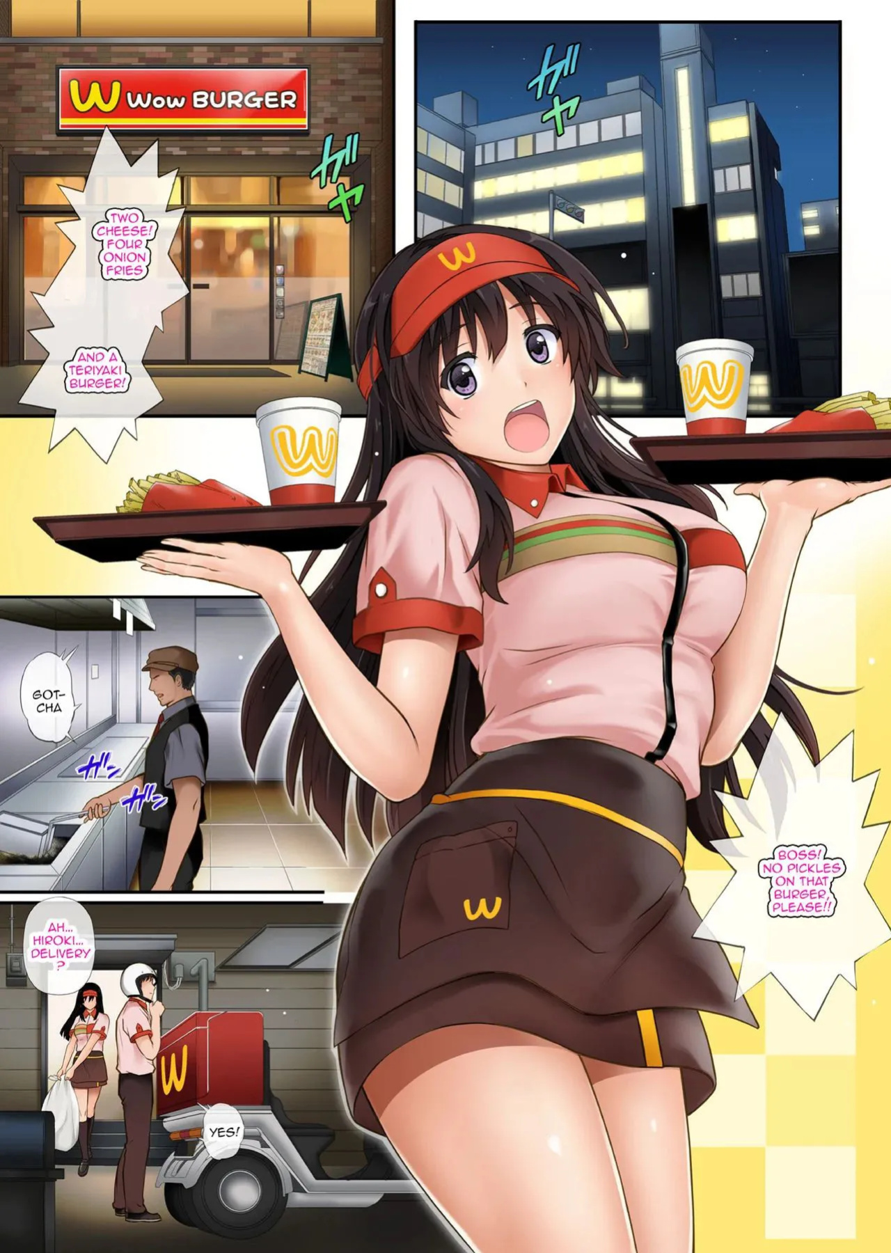 [Cyclone (Izumi, Reizei)] Kare to Watashi to Tenchou no Shinya Kinmu 1