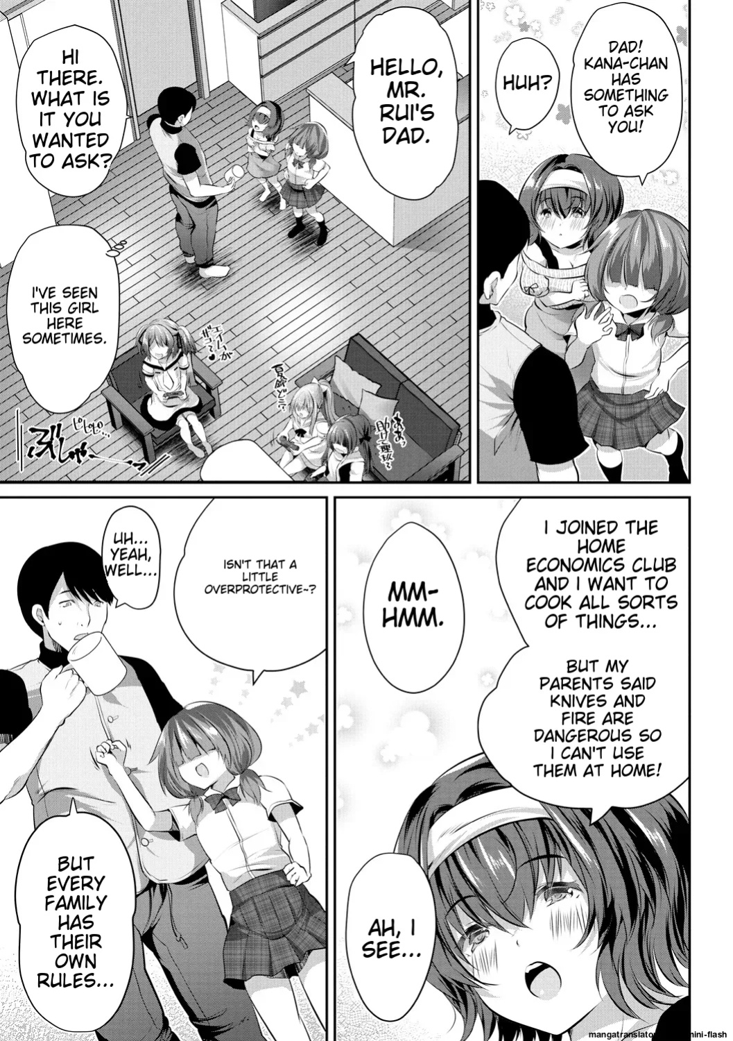 [Souda-Gumi] Ouchi Harem ~Musume no Tomodachi ga Sekkyokuteki sugiru~ [MTL]