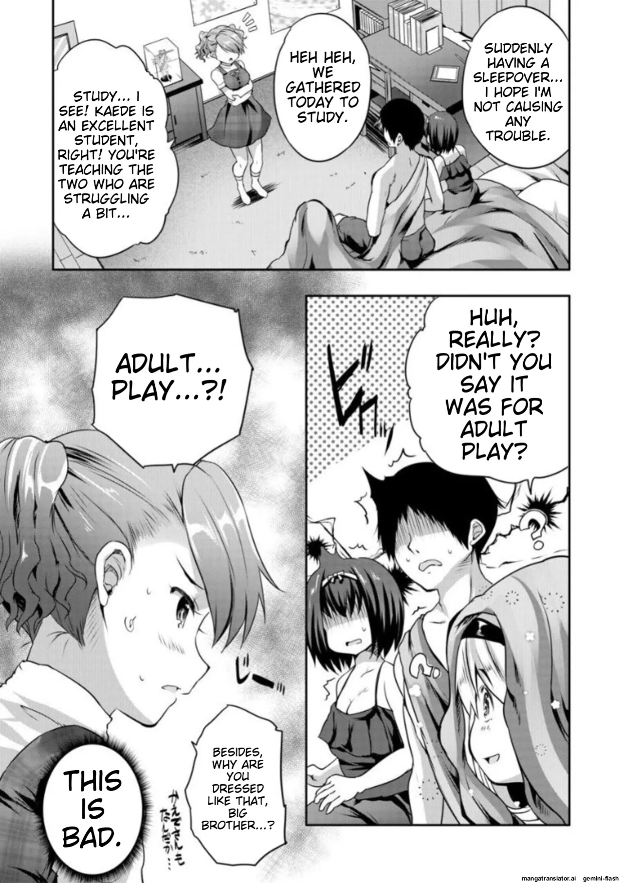 [Souda Gumi] Ecchi na Imouto to Chibikko Harem [MTL]