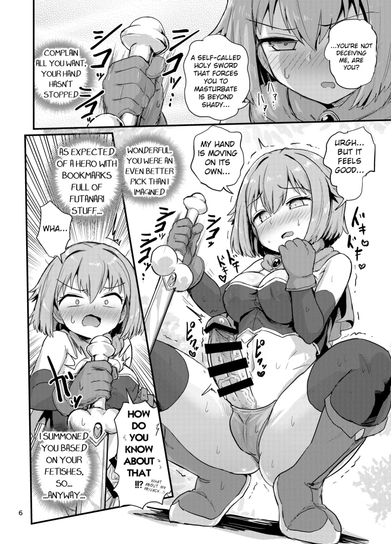 [Konnyaku Nabe (Magifuro Konnyaku)] Nuke! Sentei no Futanari Seiken