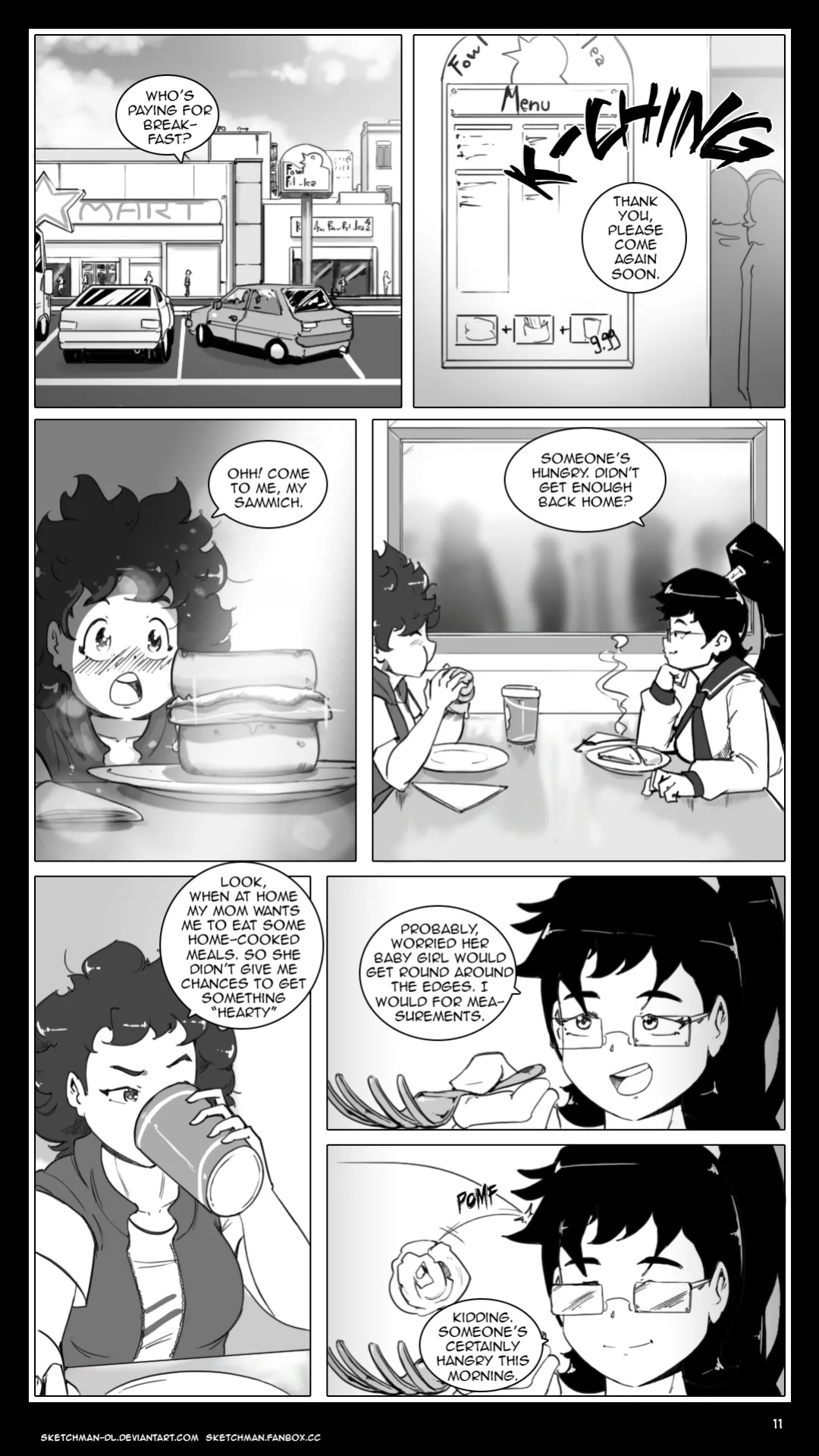 Sketchman new comic