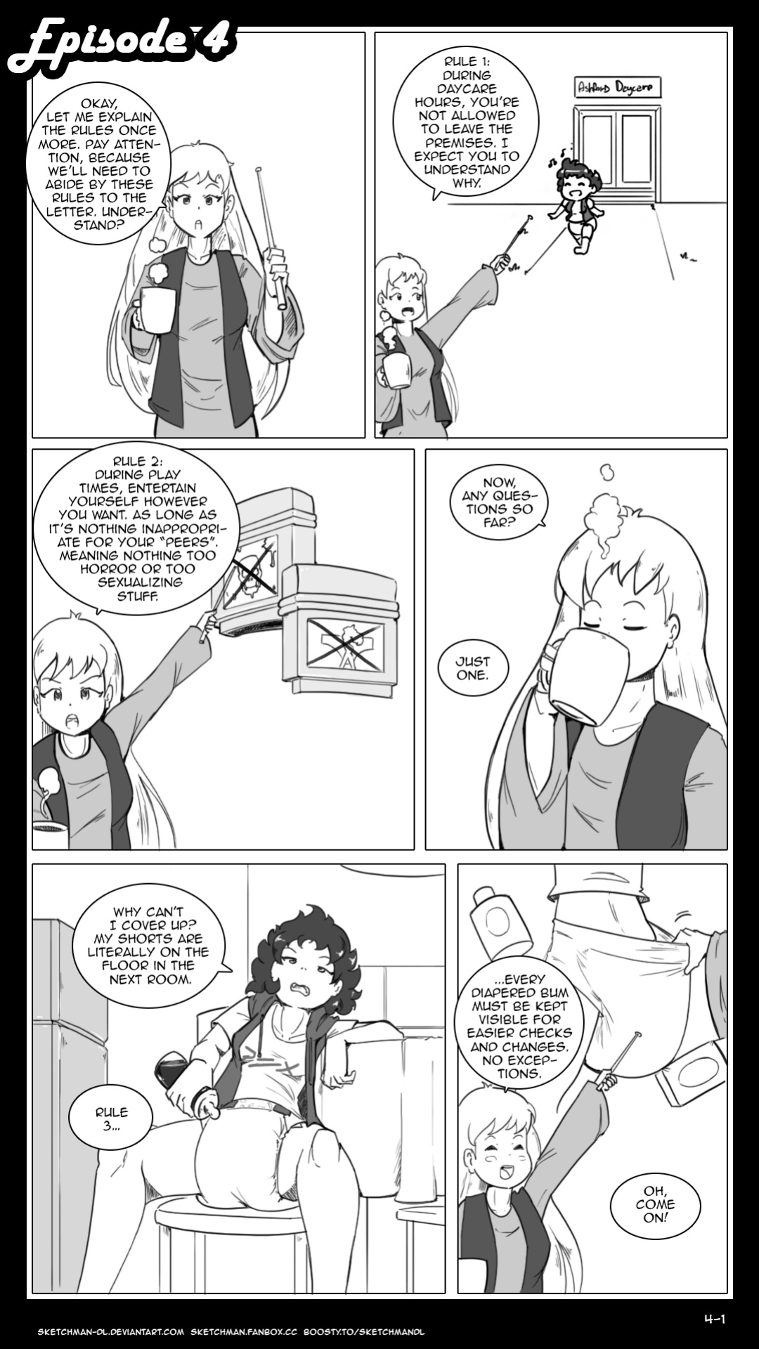 Sketchman new comic