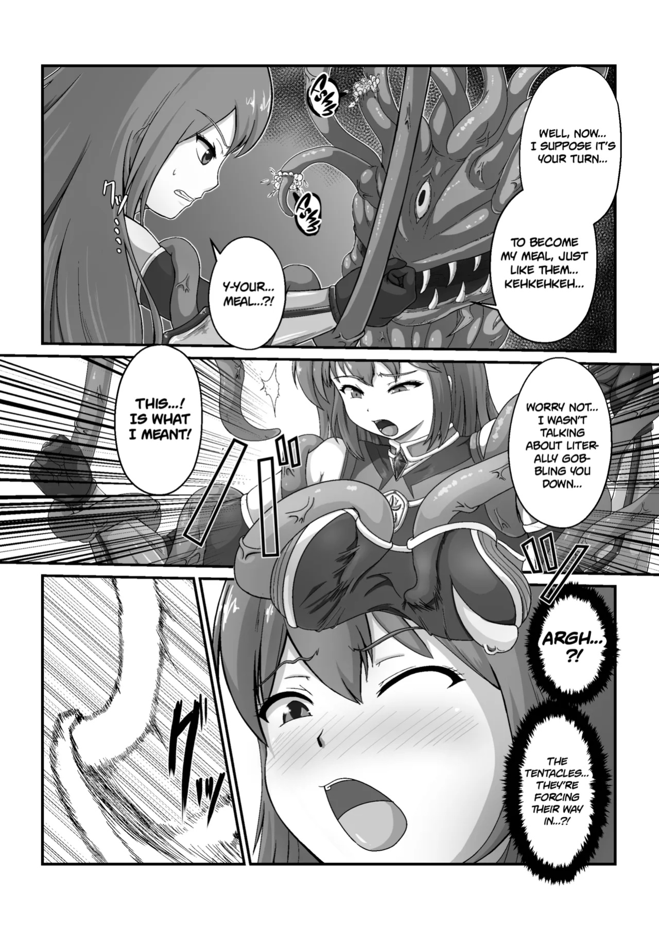 [k.y.k.y] Royal Knight’s Milking Tentacle Tease to Ecstasy [Project Valvein]