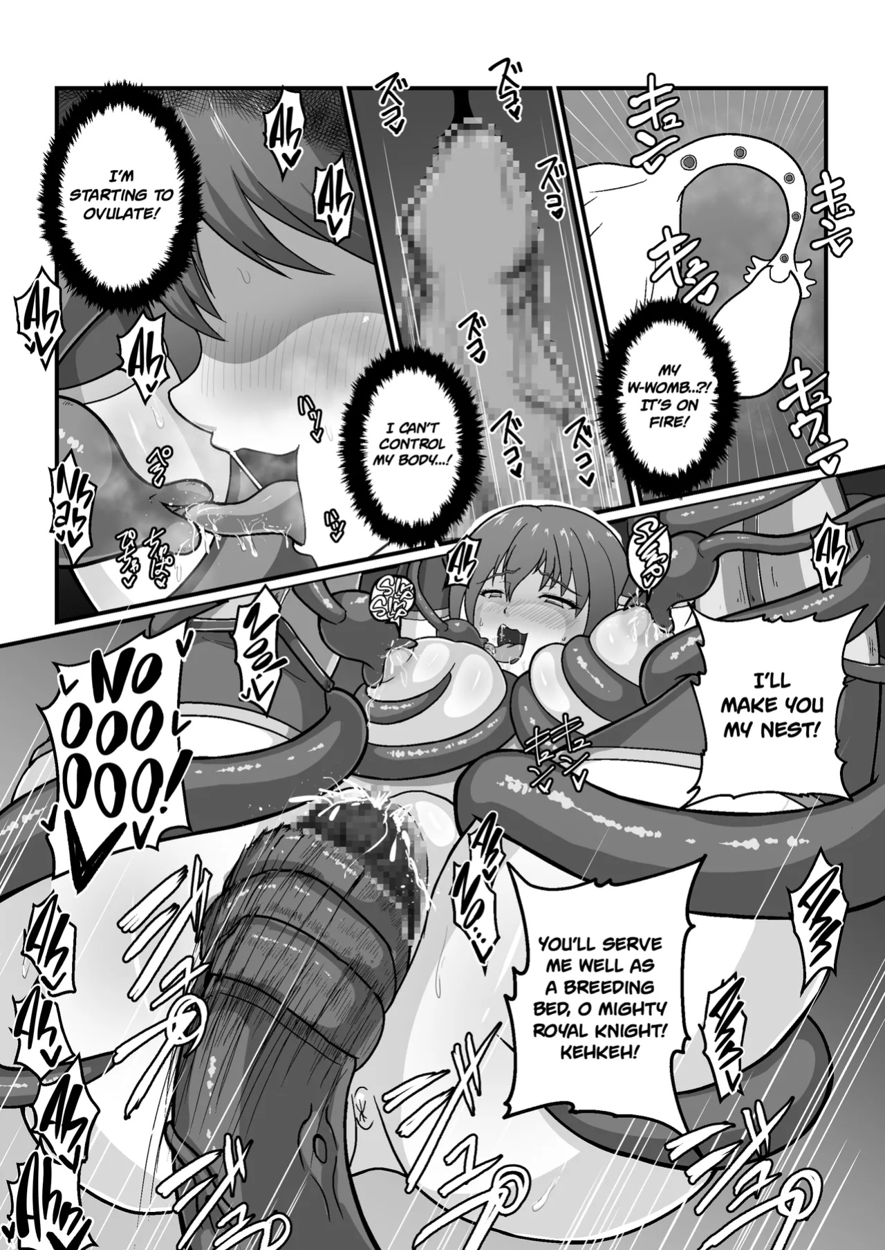 [k.y.k.y] Royal Knight’s Milking Tentacle Tease to Ecstasy [Project Valvein]