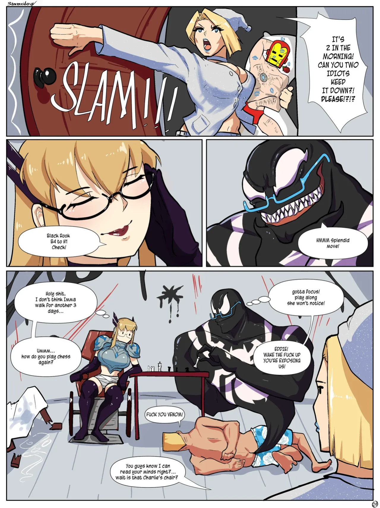 [Stormriderqv] A little before work (Marvel Rivals)
