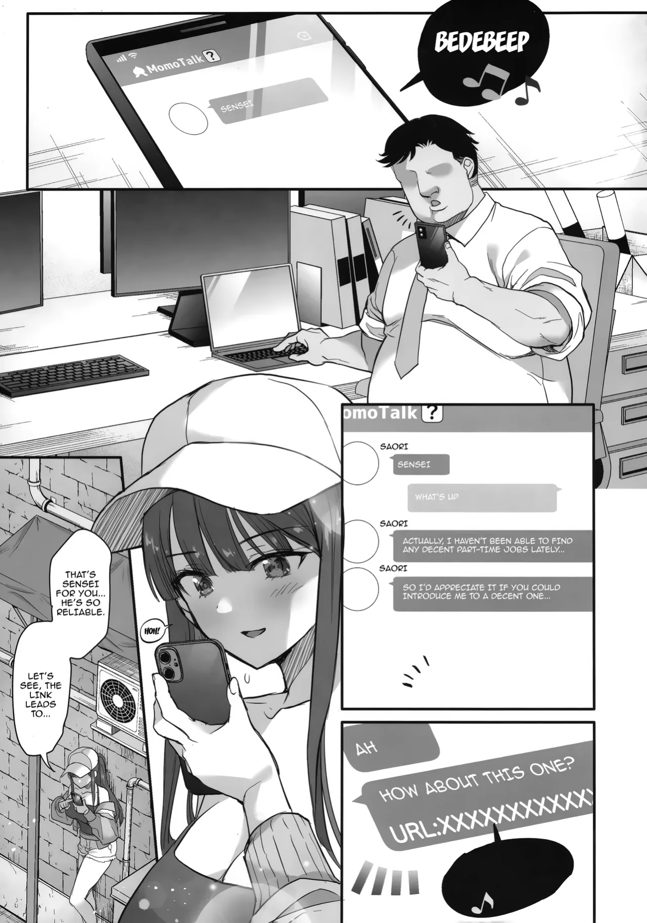 (C105) [Ginga-kei Pride (B-ginga)] Saimin Yamibeit | Shady Hypno Part Time Job (Blue Archive)