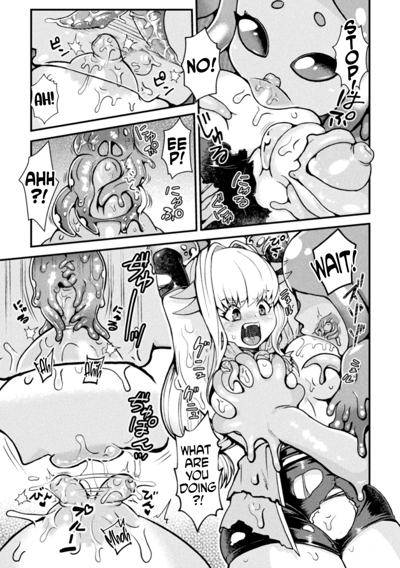 [Chifuyu Appleton] Jewelry Slime ni Miirareta Boukensha | An Adventurer Gets Wooed by a Jewel Slime (2D Comic Magazine Ishukan Yuri Ecchi Vol. 2) [Kinsei Translations]