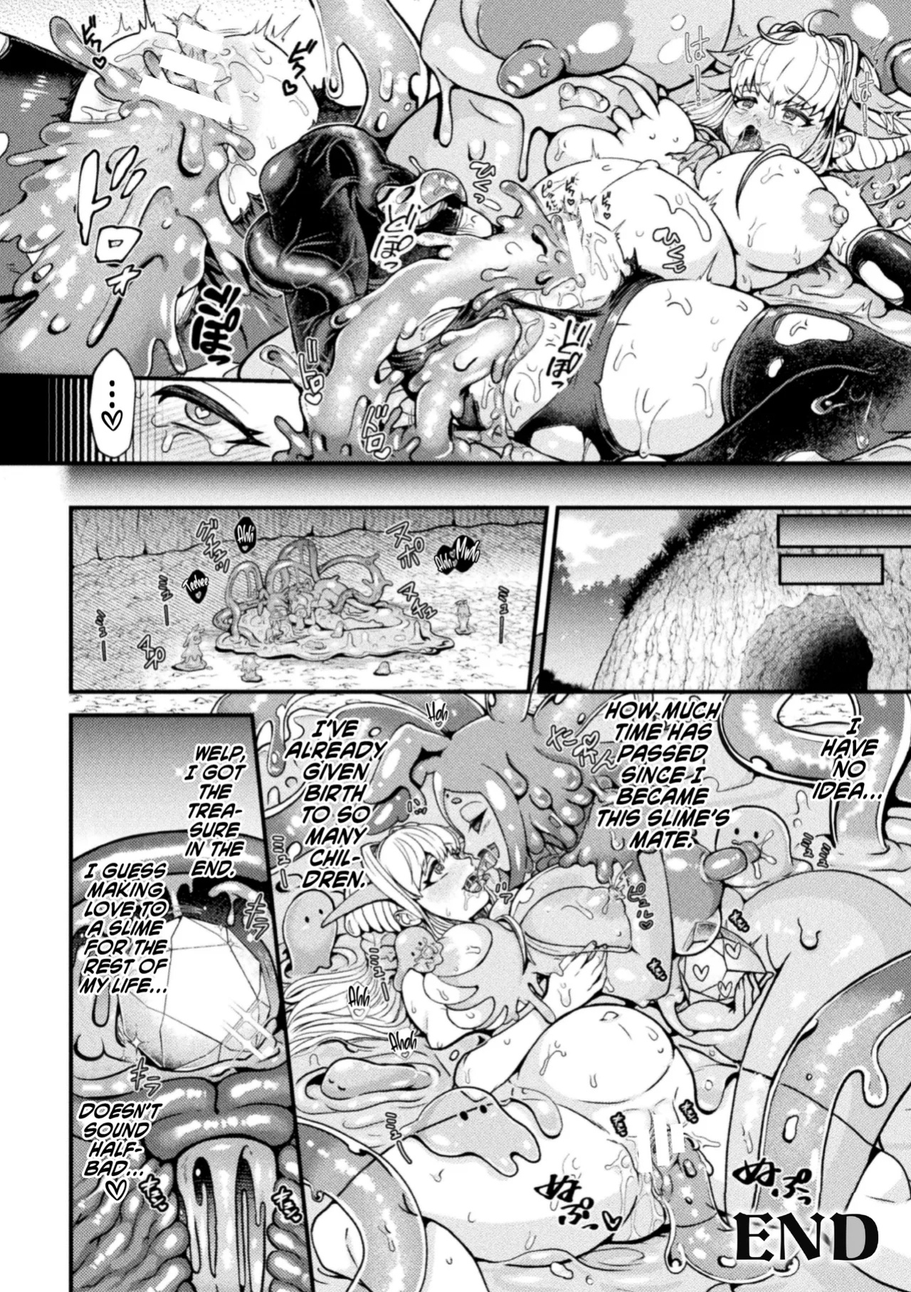 [Chifuyu Appleton] Jewelry Slime ni Miirareta Boukensha | An Adventurer Gets Wooed by a Jewel Slime (2D Comic Magazine Ishukan Yuri Ecchi Vol. 2) [Kinsei Translations]