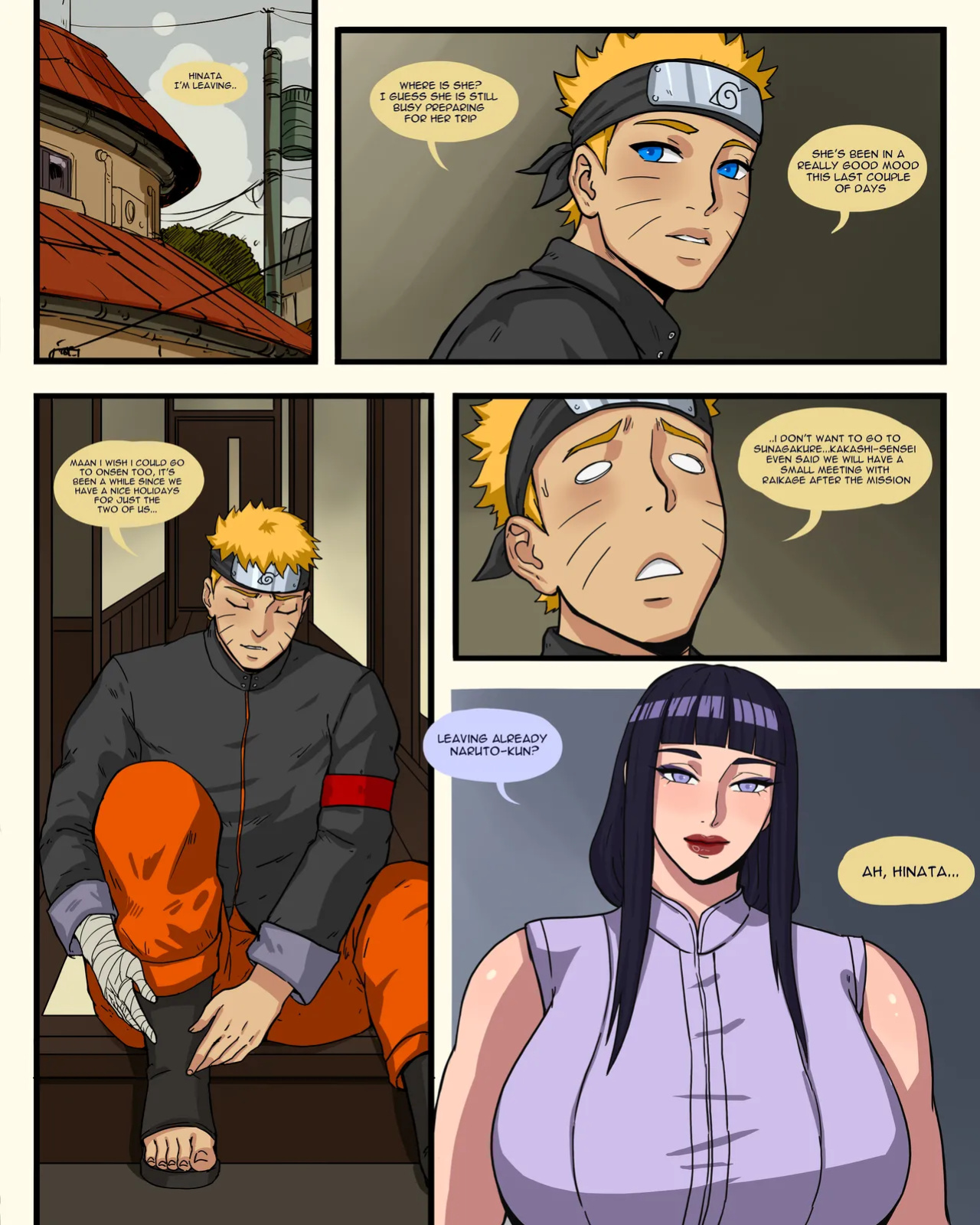Konoha Shinobi's Affair 1-3 english