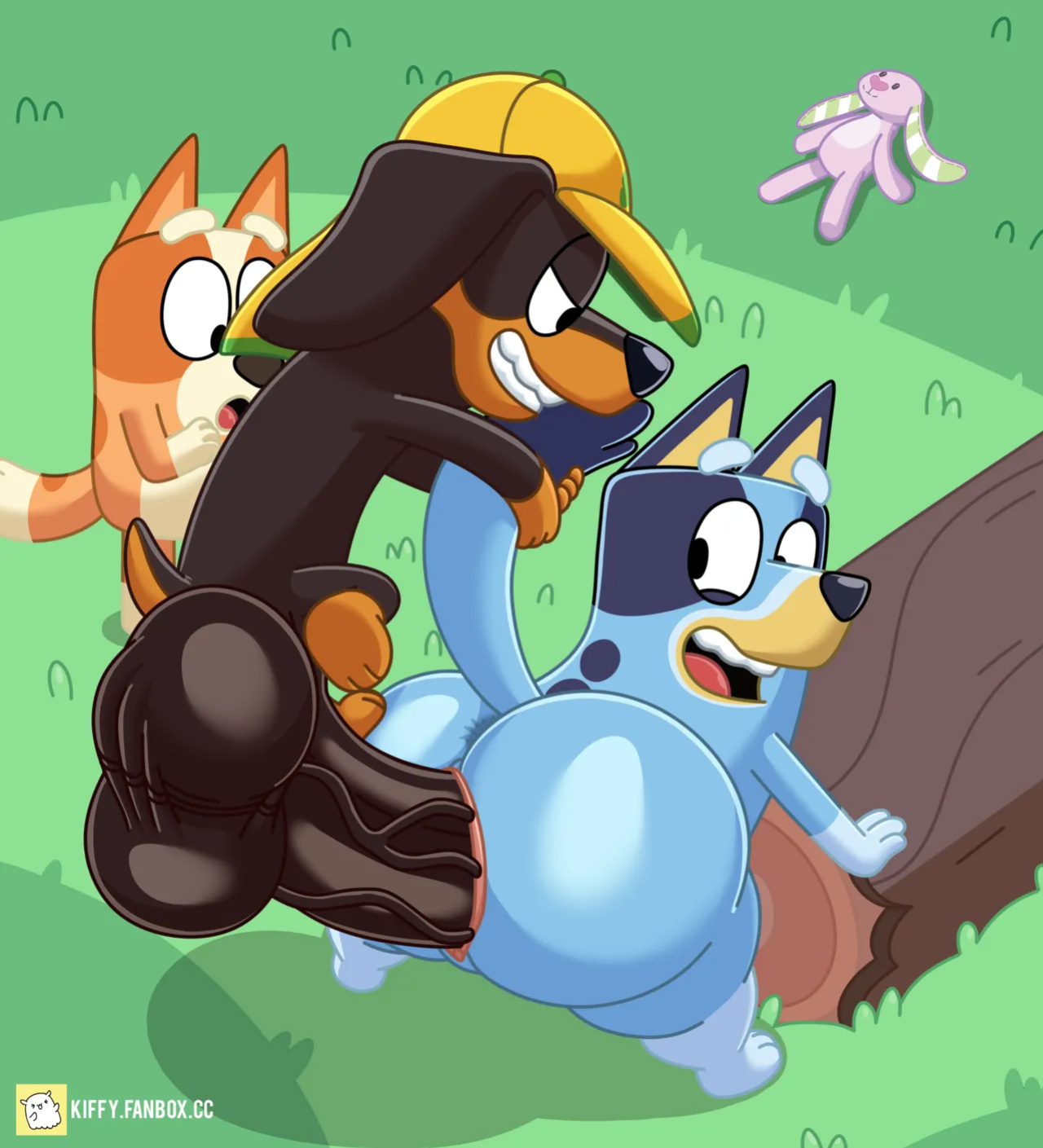 [Kiffy] Bluey and Snickers (Bluey)