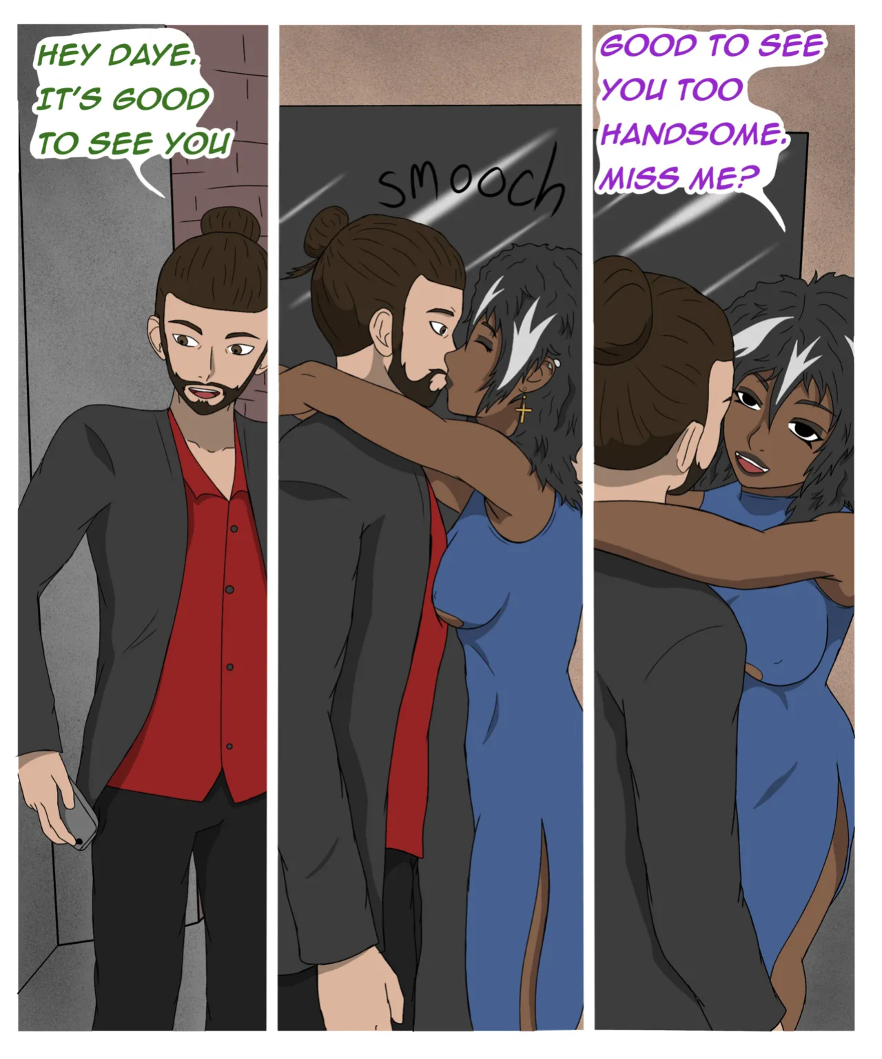 (TheScion) Three’s Company- First Date