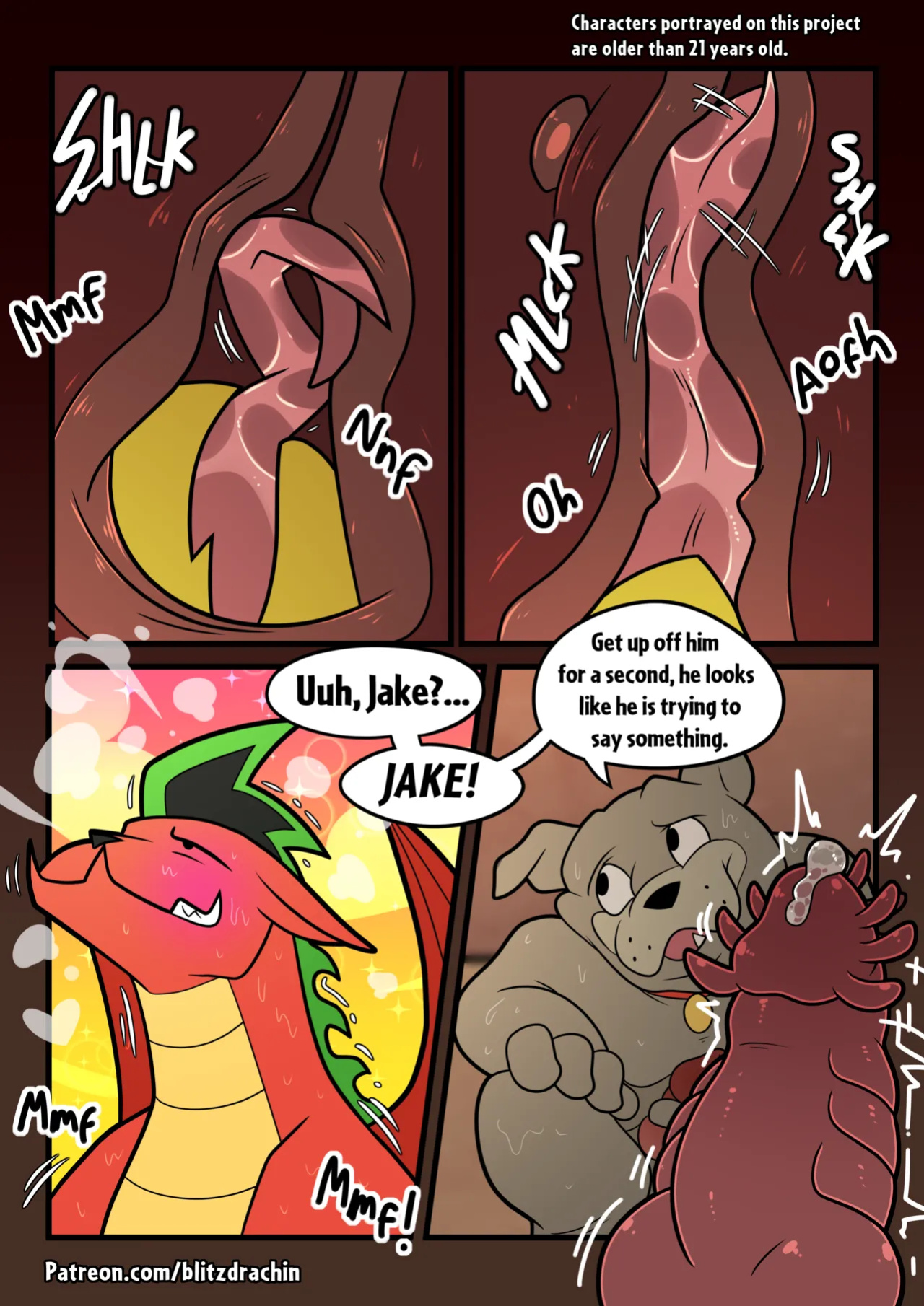 [Blitzdrachin] Dragon Lessons 3 [Eng]