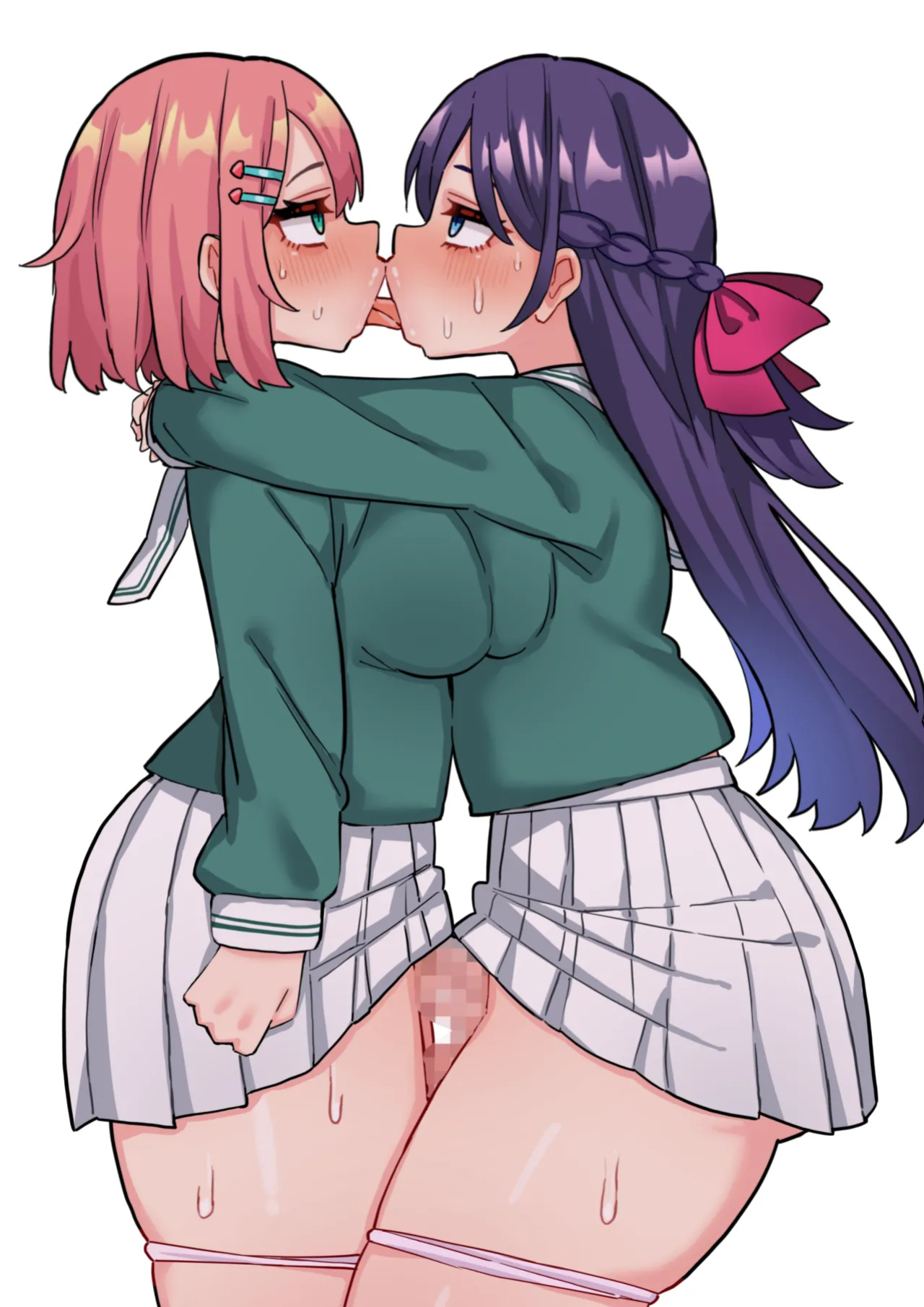 [Hotaru] A Story About The Most Pure And Innocent Lesbian Schoolgirl Couple Growing A Dick [Erelzen]
