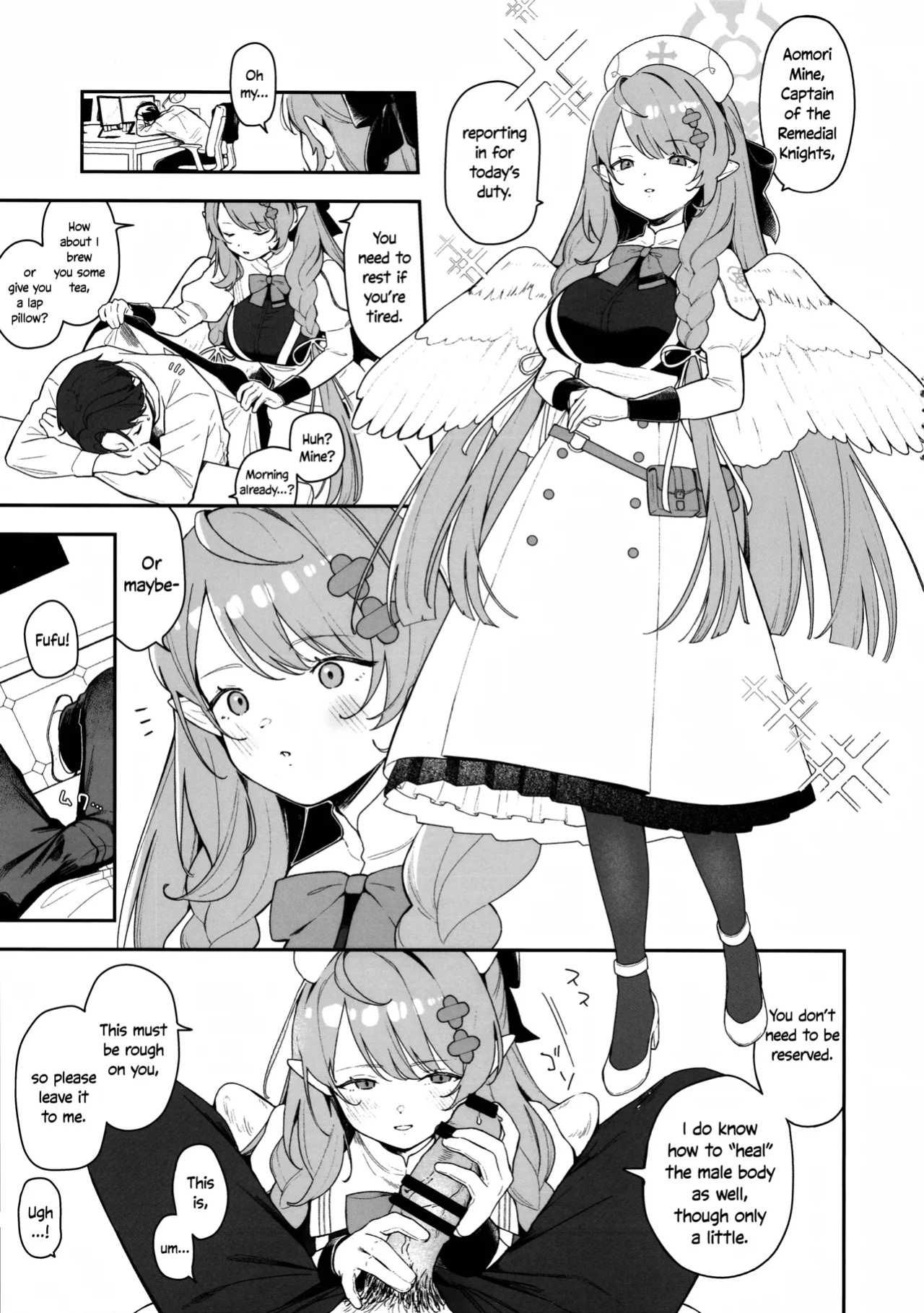 (C105) [Turuturuodeco (Deco)] Mine ga Kowashite Mine ga Naosu | Mine Breaks, And Mine Heals (Blue Archive) [Douzo Lad Translations]